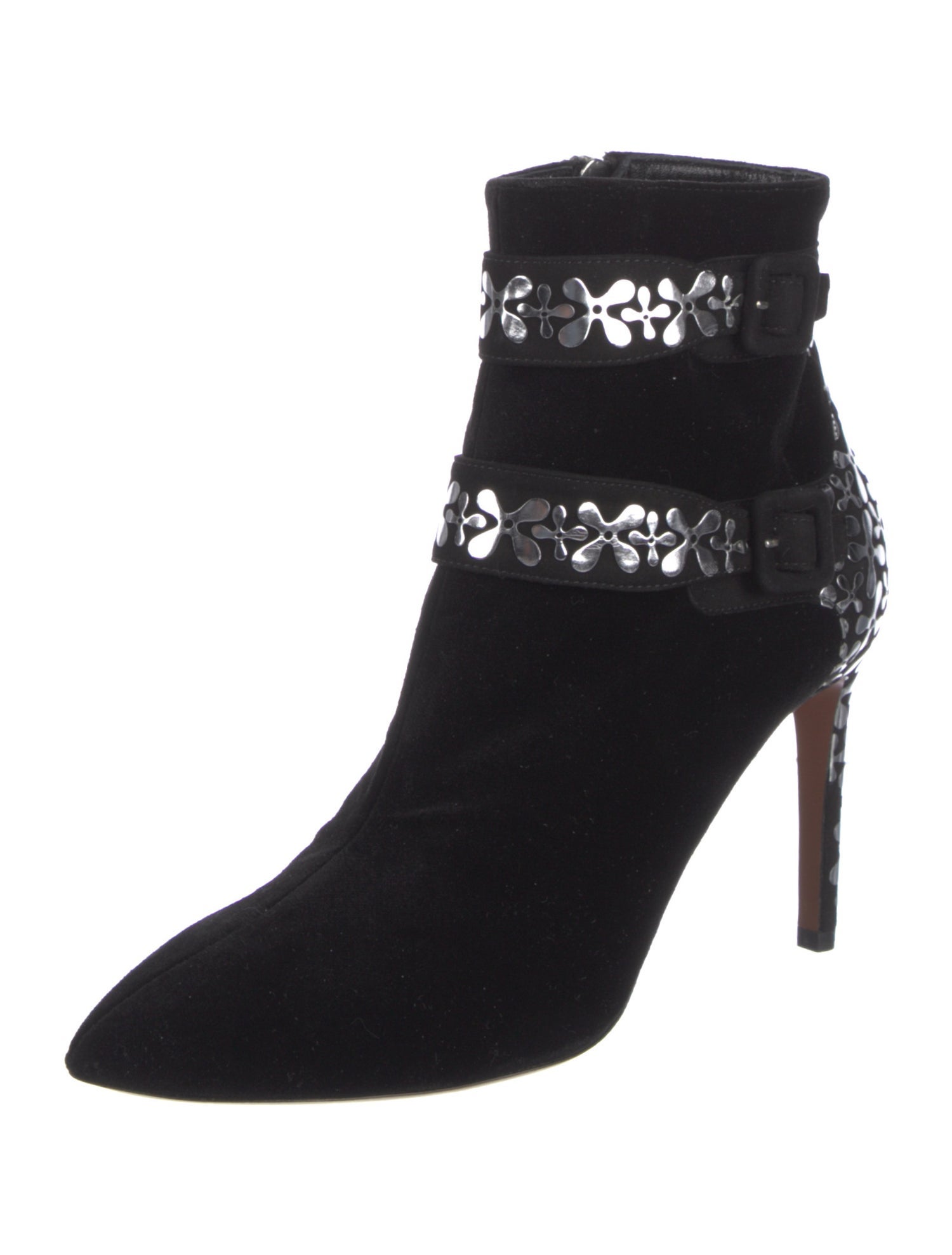 Alaïa Velvet Boots