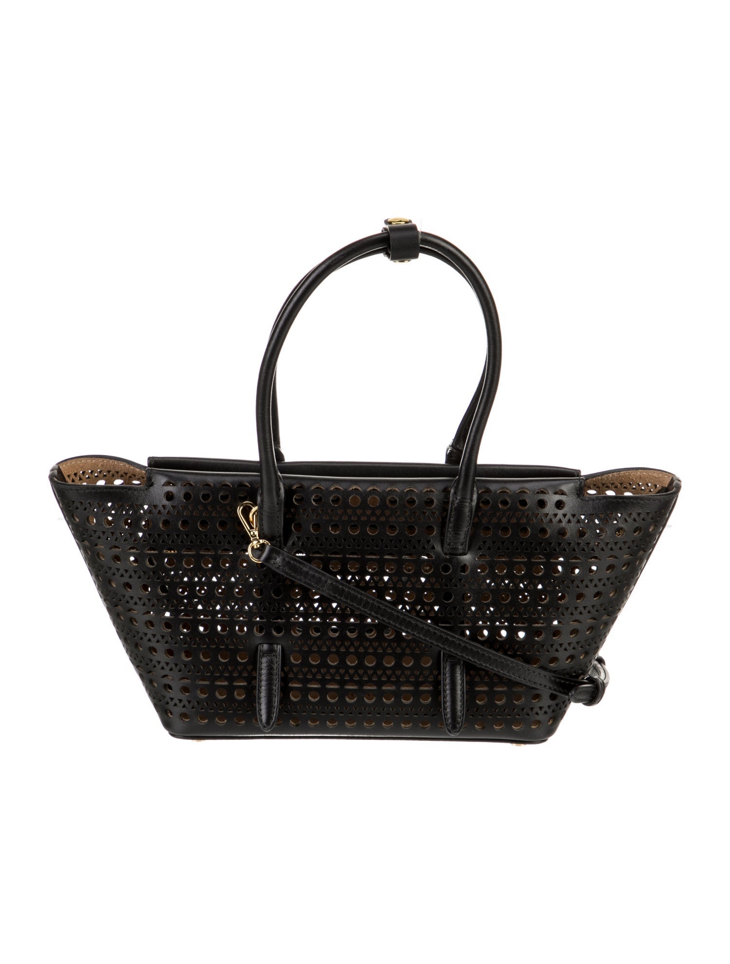 Alaïa Leather Top Handle Bag