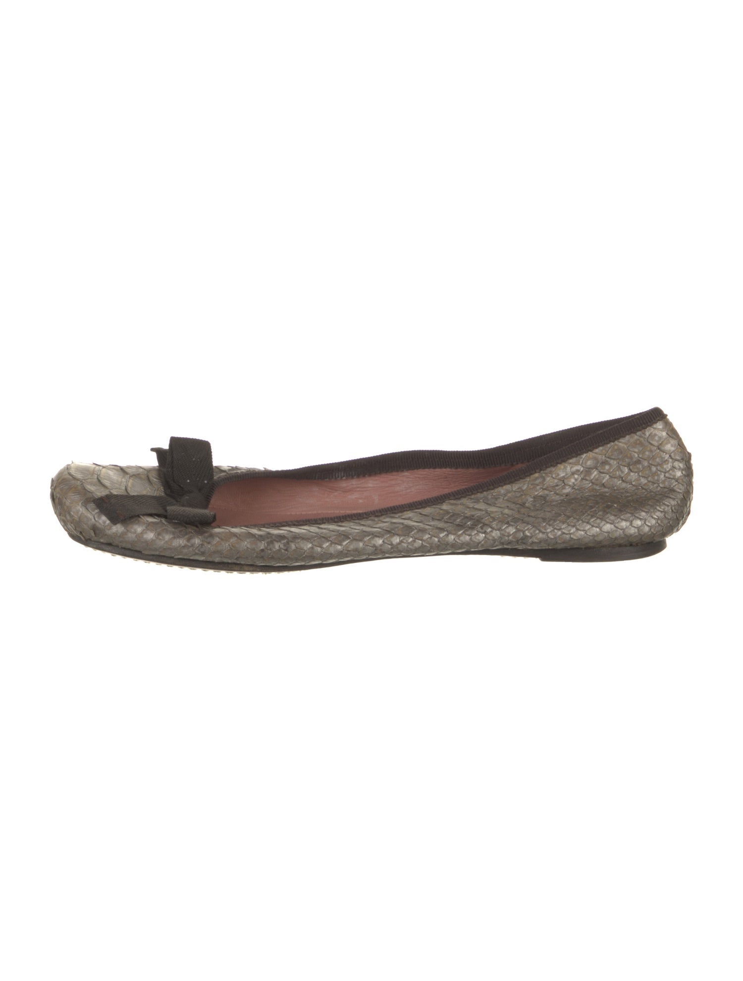 Alaïa Vintage Snakeskin Flats