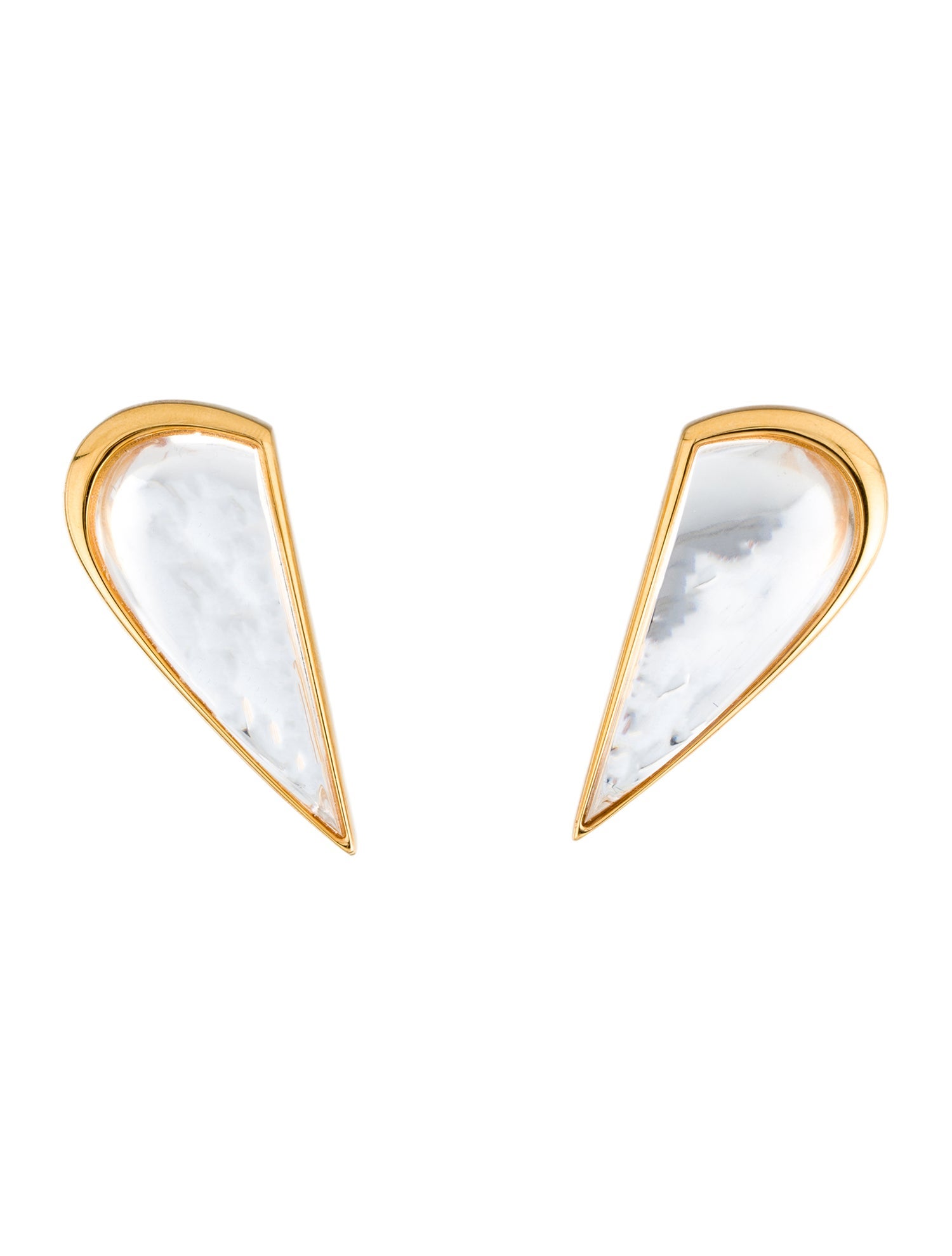 Alaïa Resin Demi Le Coeur Bombe Earrings