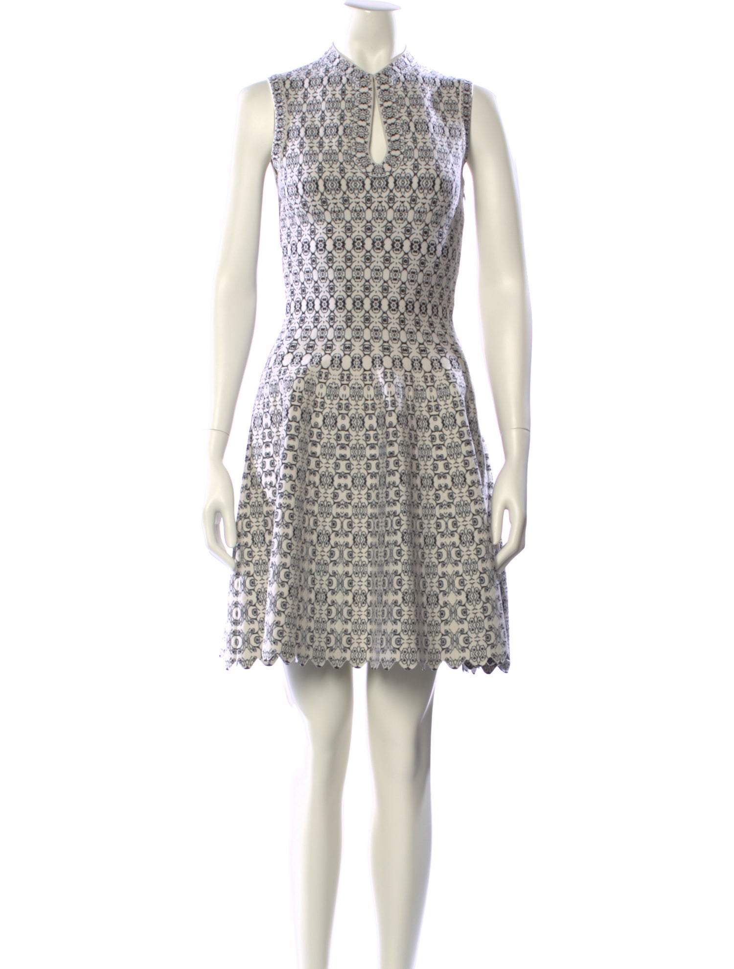 Alaïa Virgin Wool Knee-Length Dress