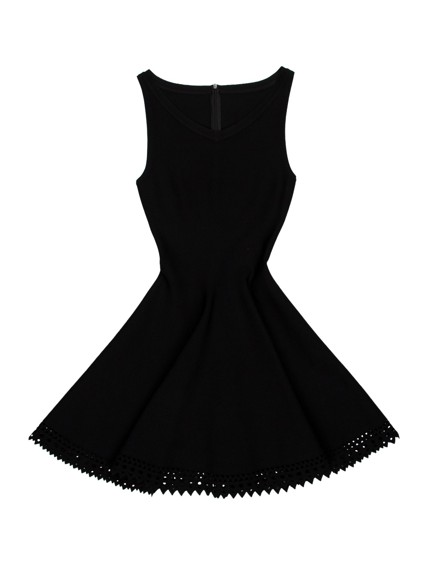 Alaïa Bateau Neckline Mini Dress