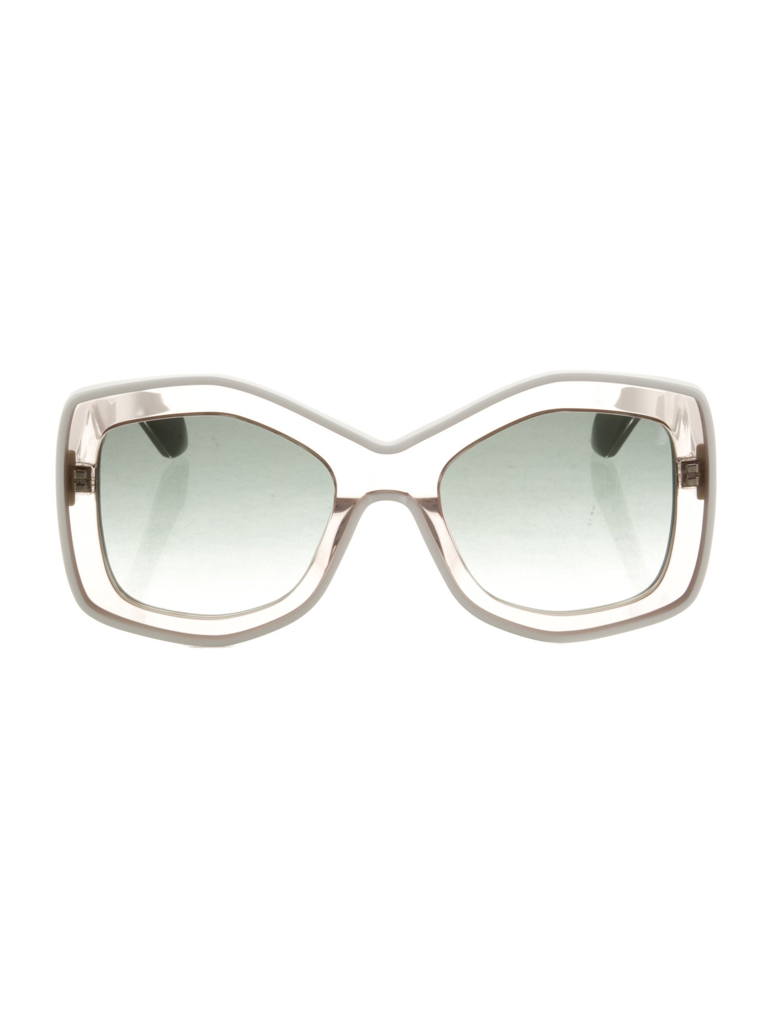 Alaïa Oversize Gradient Sunglasses