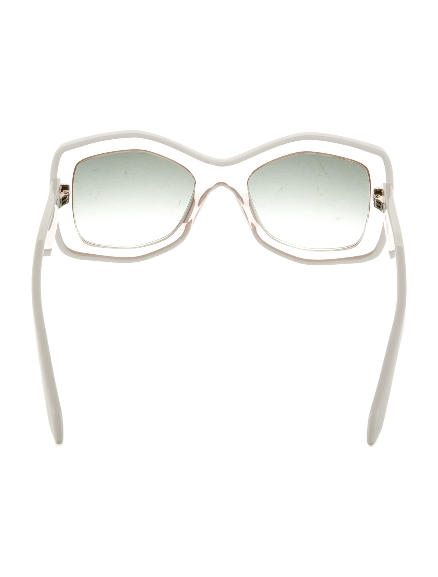 Alaïa Oversize Gradient Sunglasses