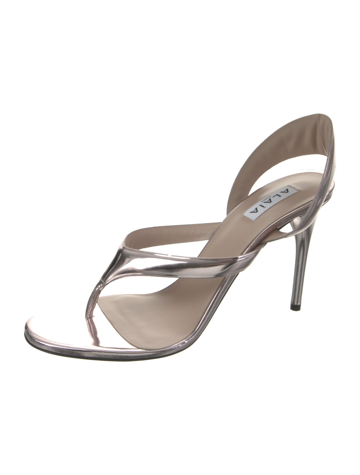 Alaïa Leather Slingback Sandals