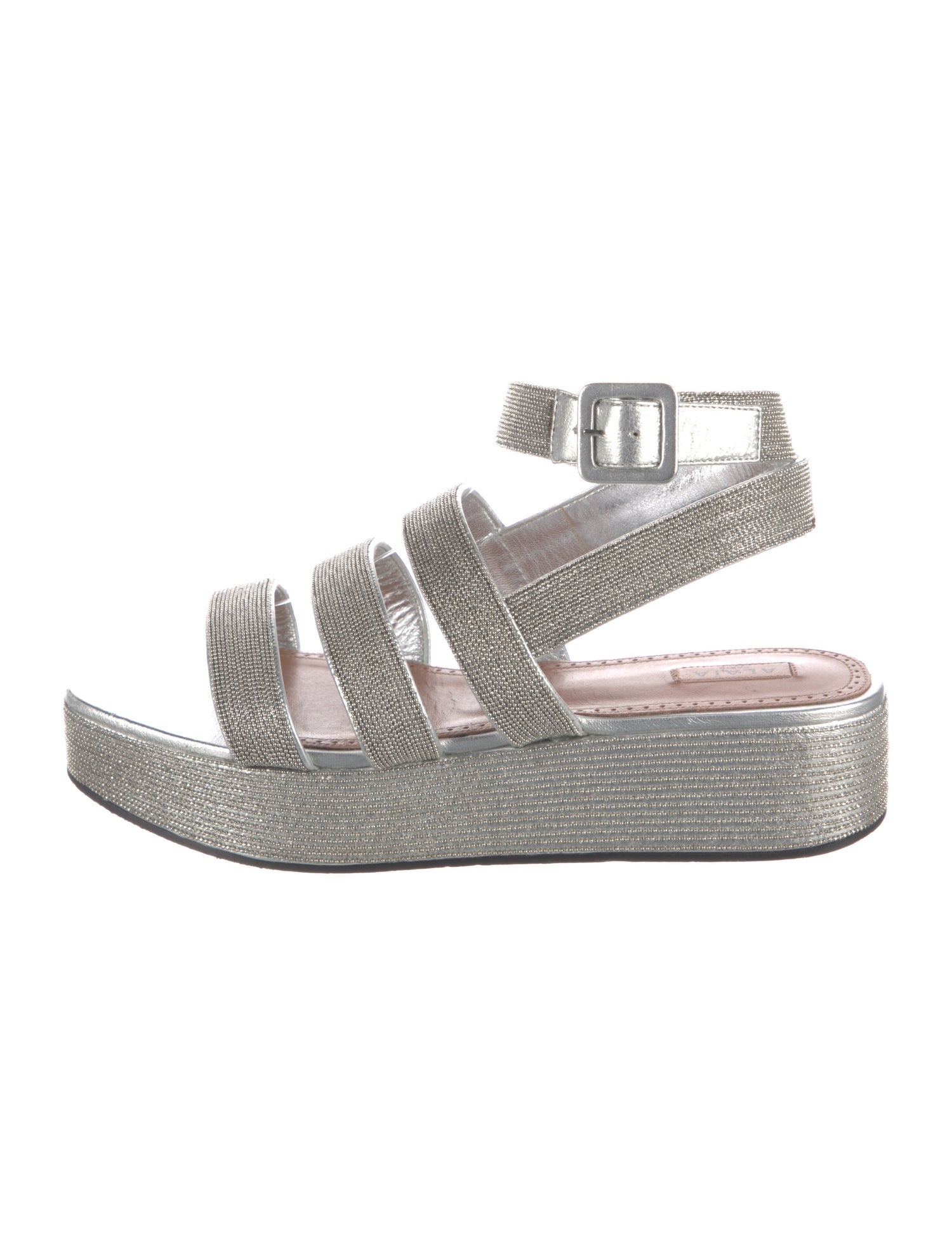 Alaïa Leather Espadrilles