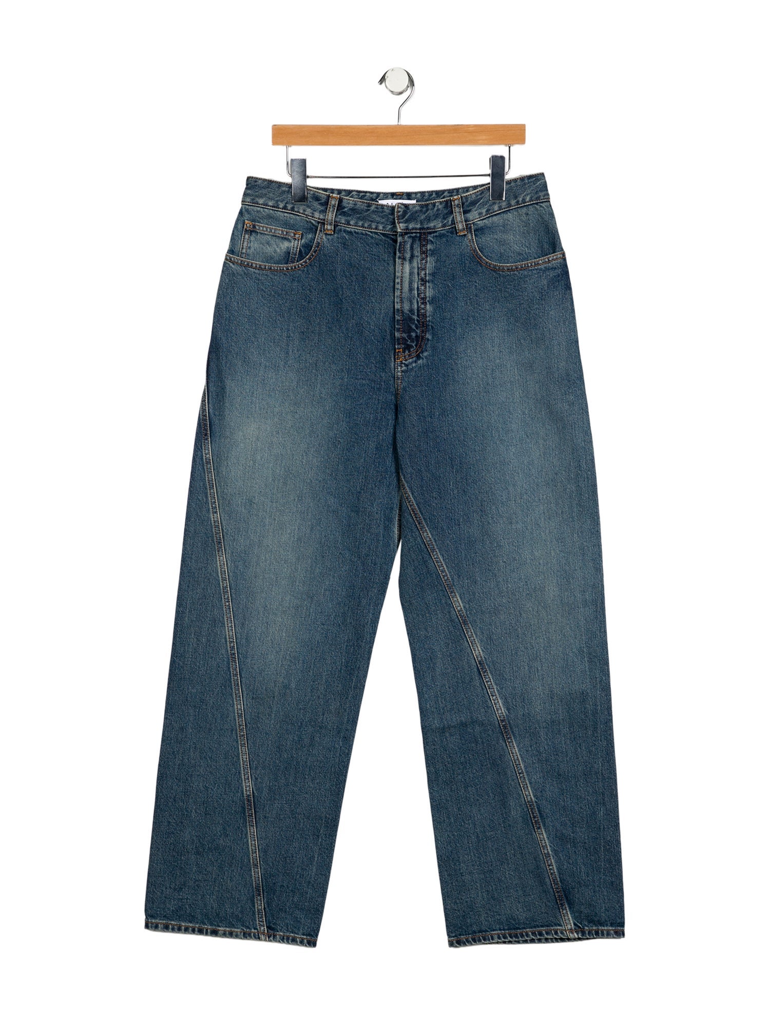 Alaïa High-Rise Wide Leg Jeans
