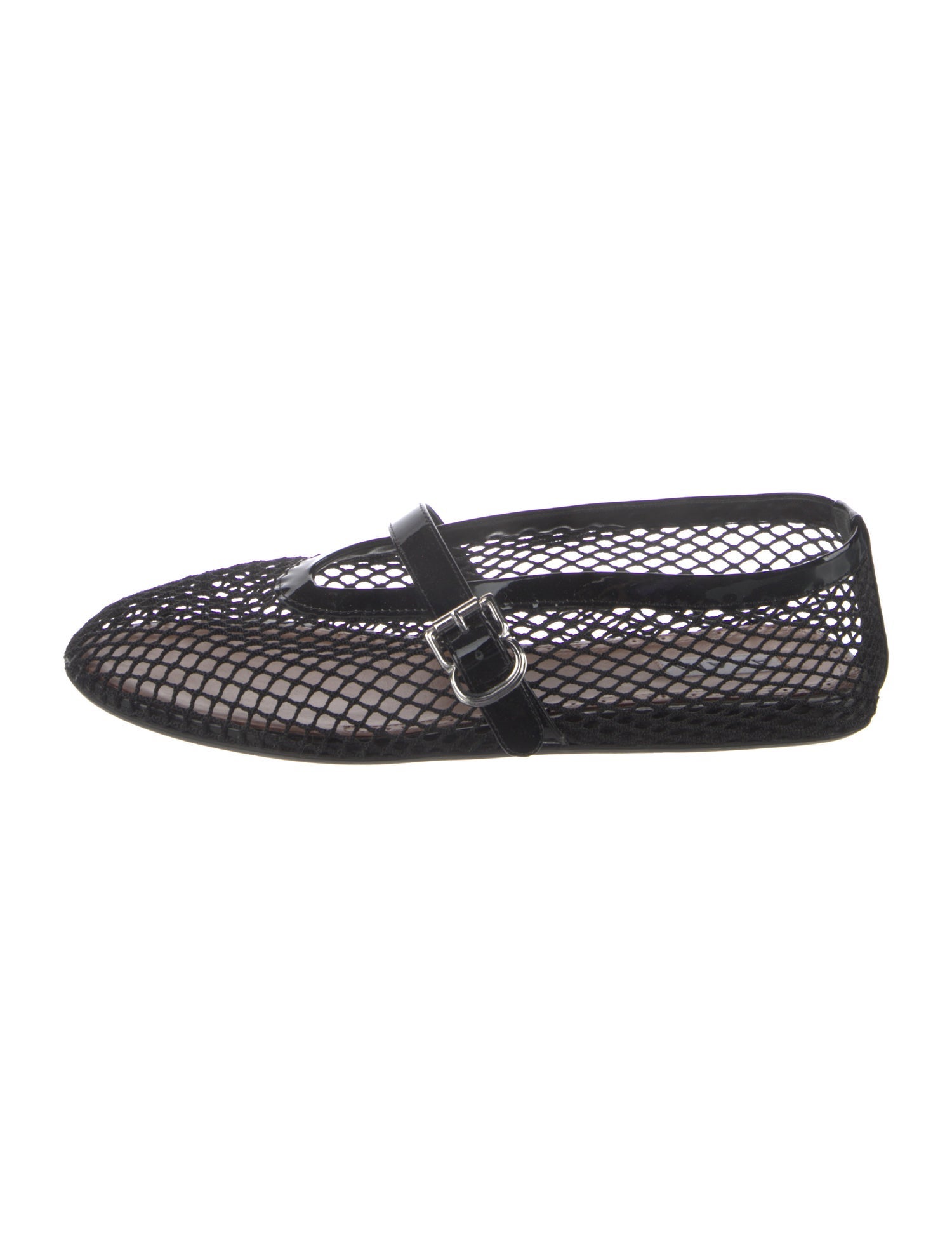 Alaïa Mesh Mary Jane Flats