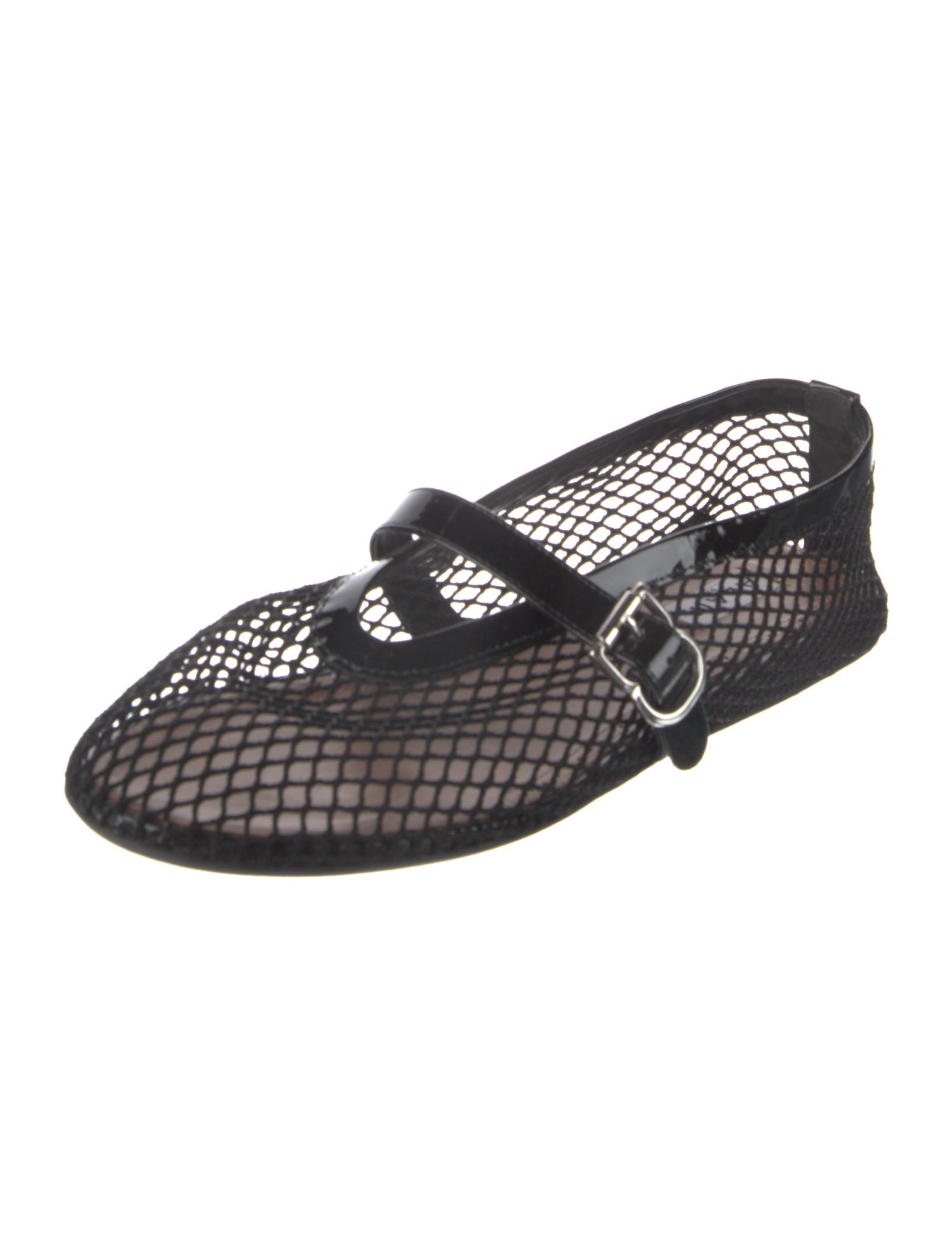 Alaïa Mesh Mary Jane Flats