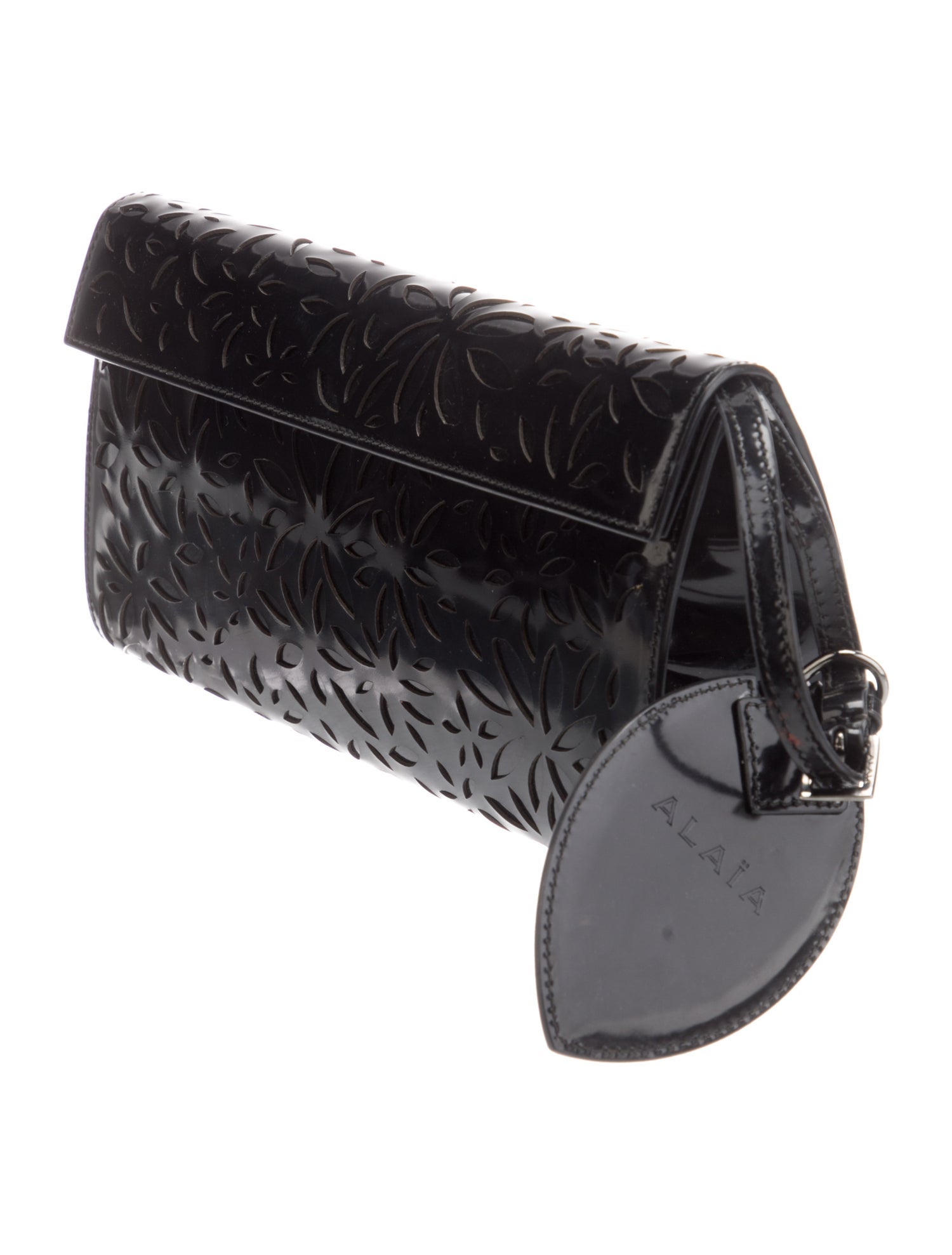 Alaïa Patent Leather Crossbody Bag - Black Clutches, Handbags ...