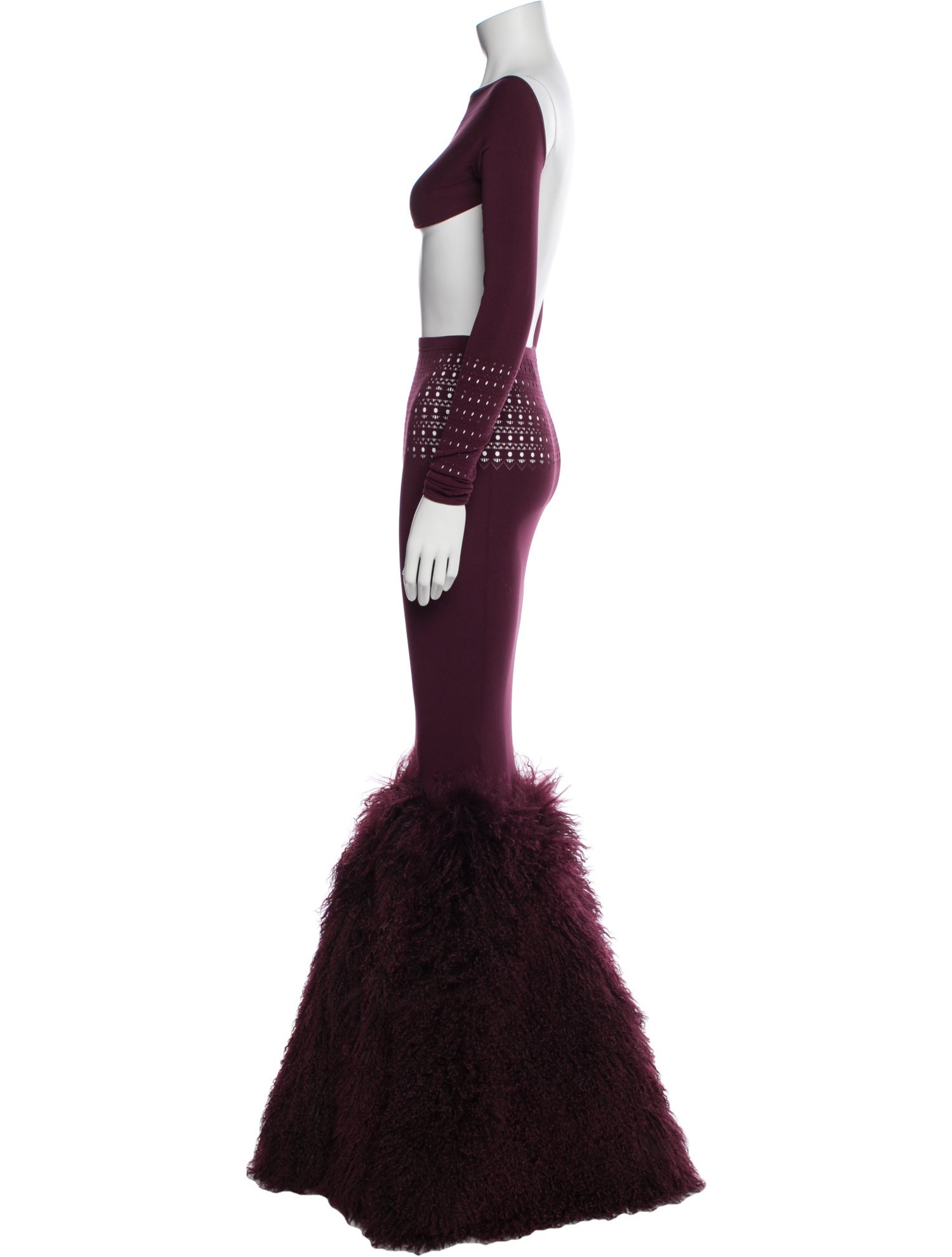 Alaïa 2022 Printed Skirt Set