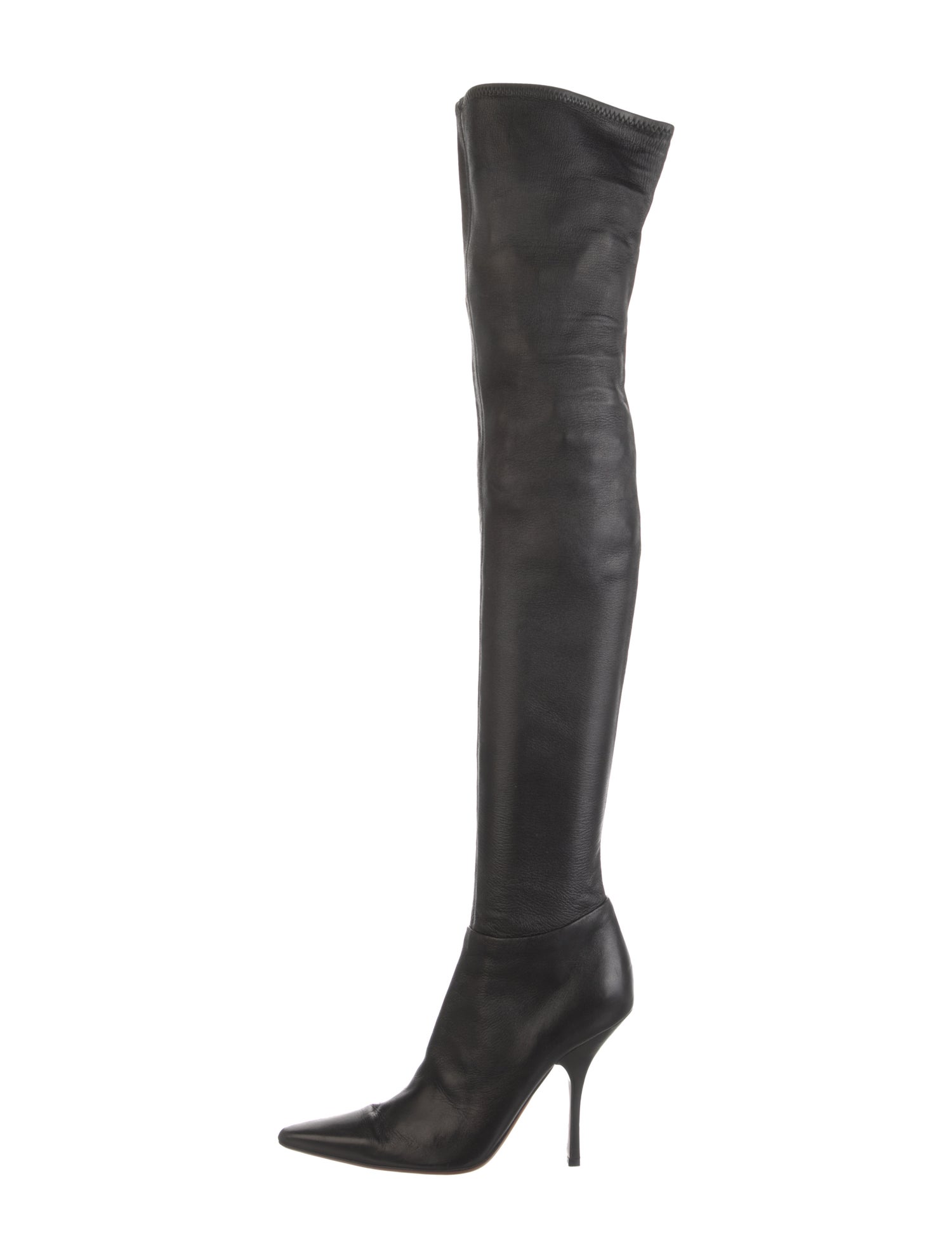 Alaïa Leather Sock Boots