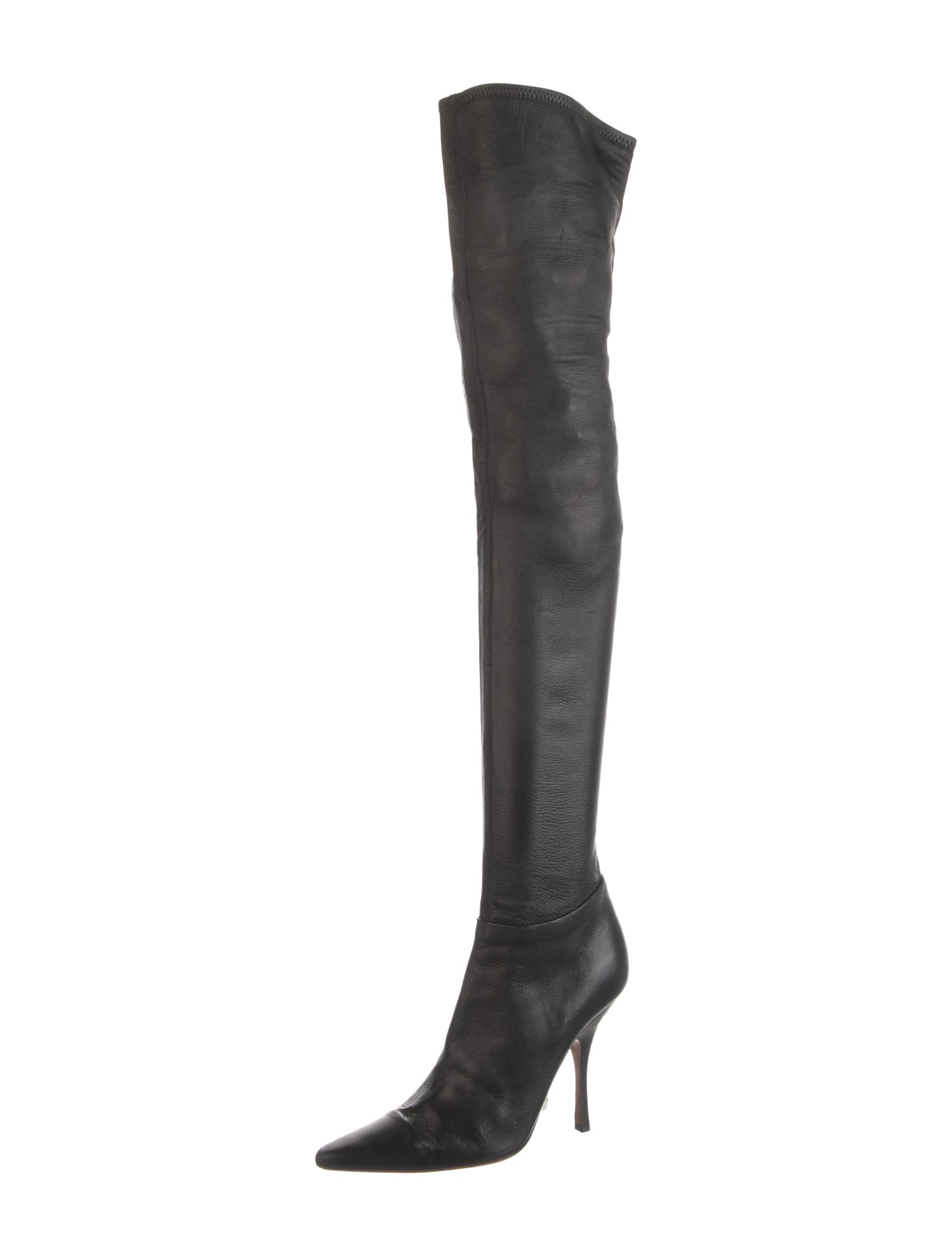 Alaïa Leather Sock Boots