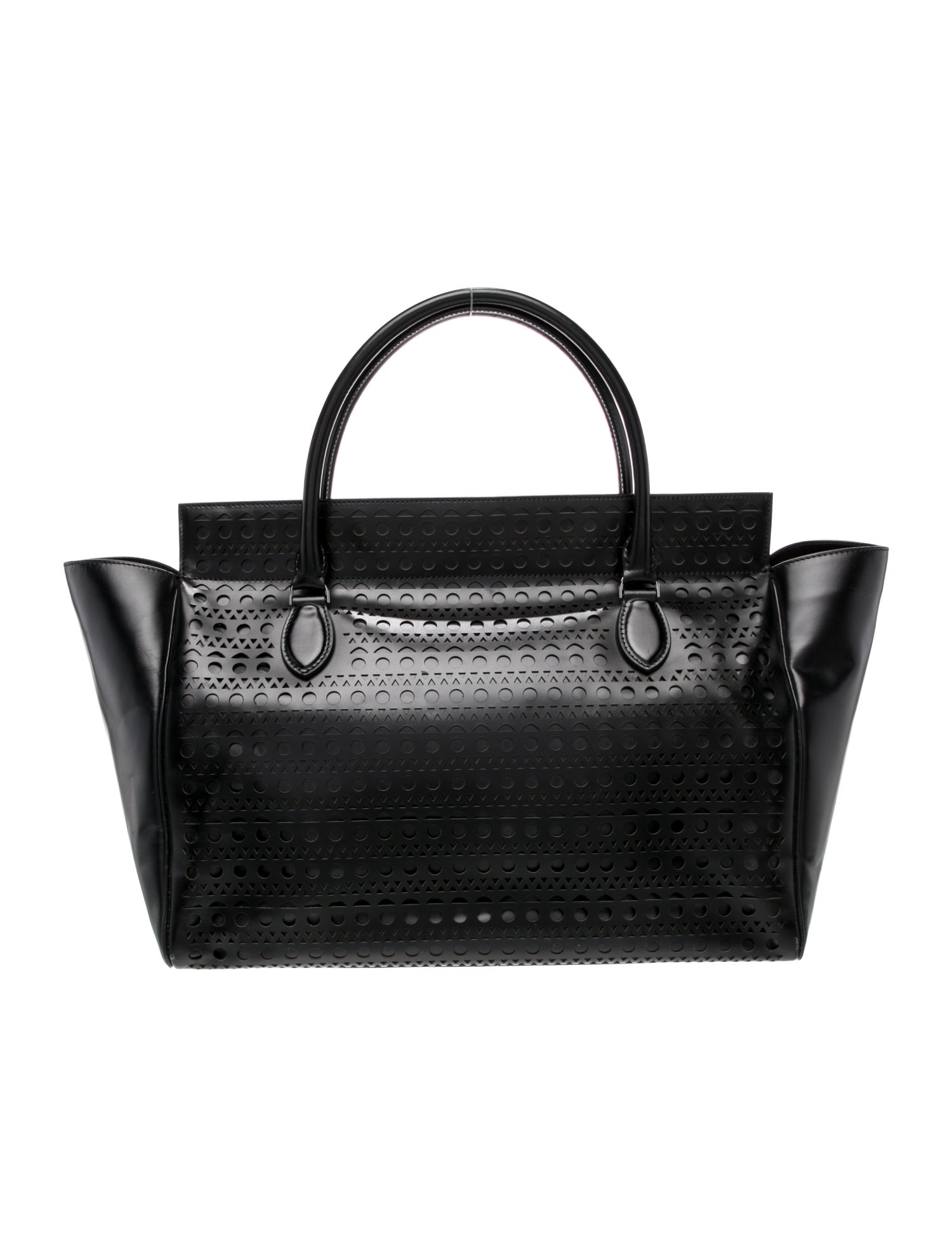 Alaïa Leather Top Handle Bag