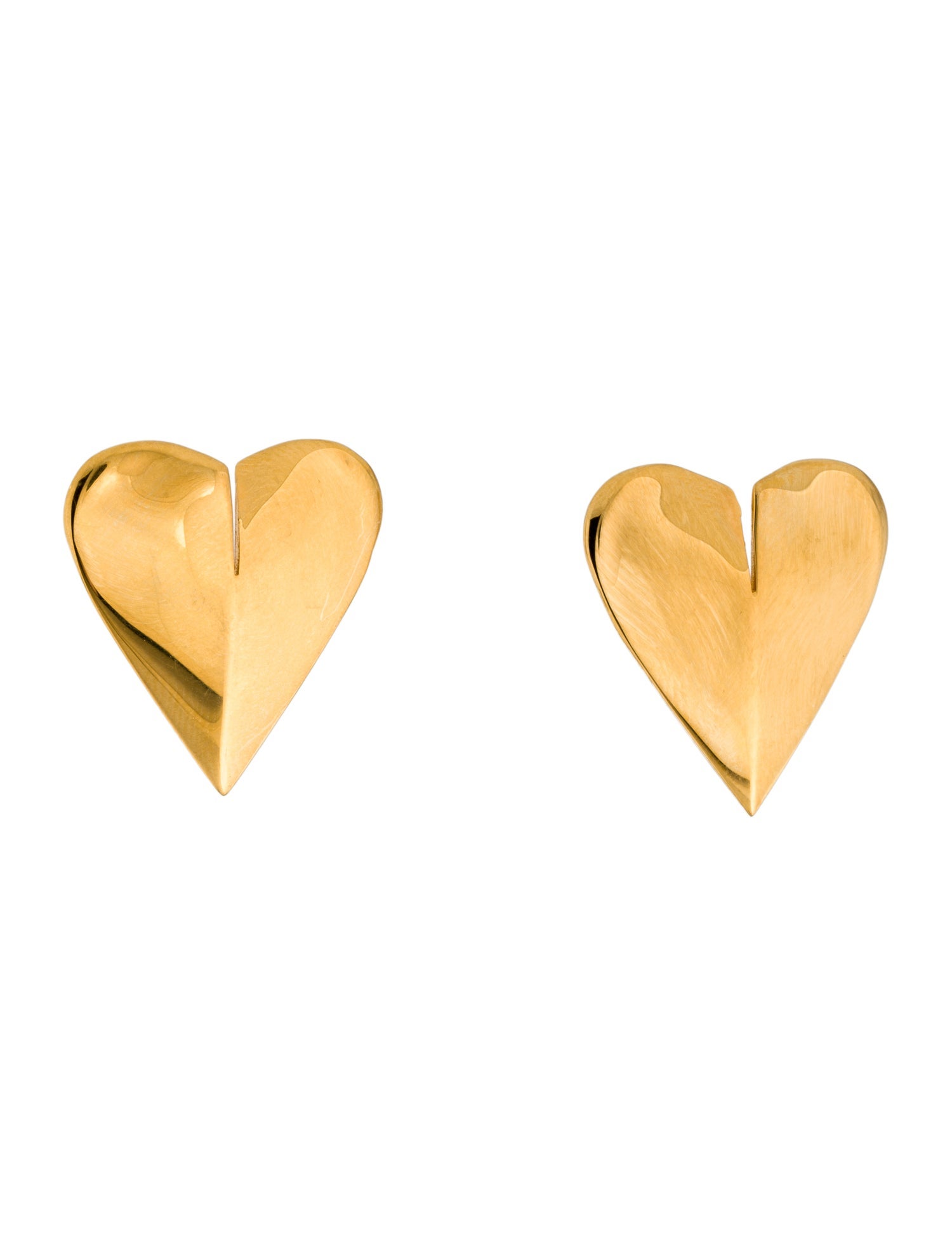 Alaïa Peaked Heart Earrings