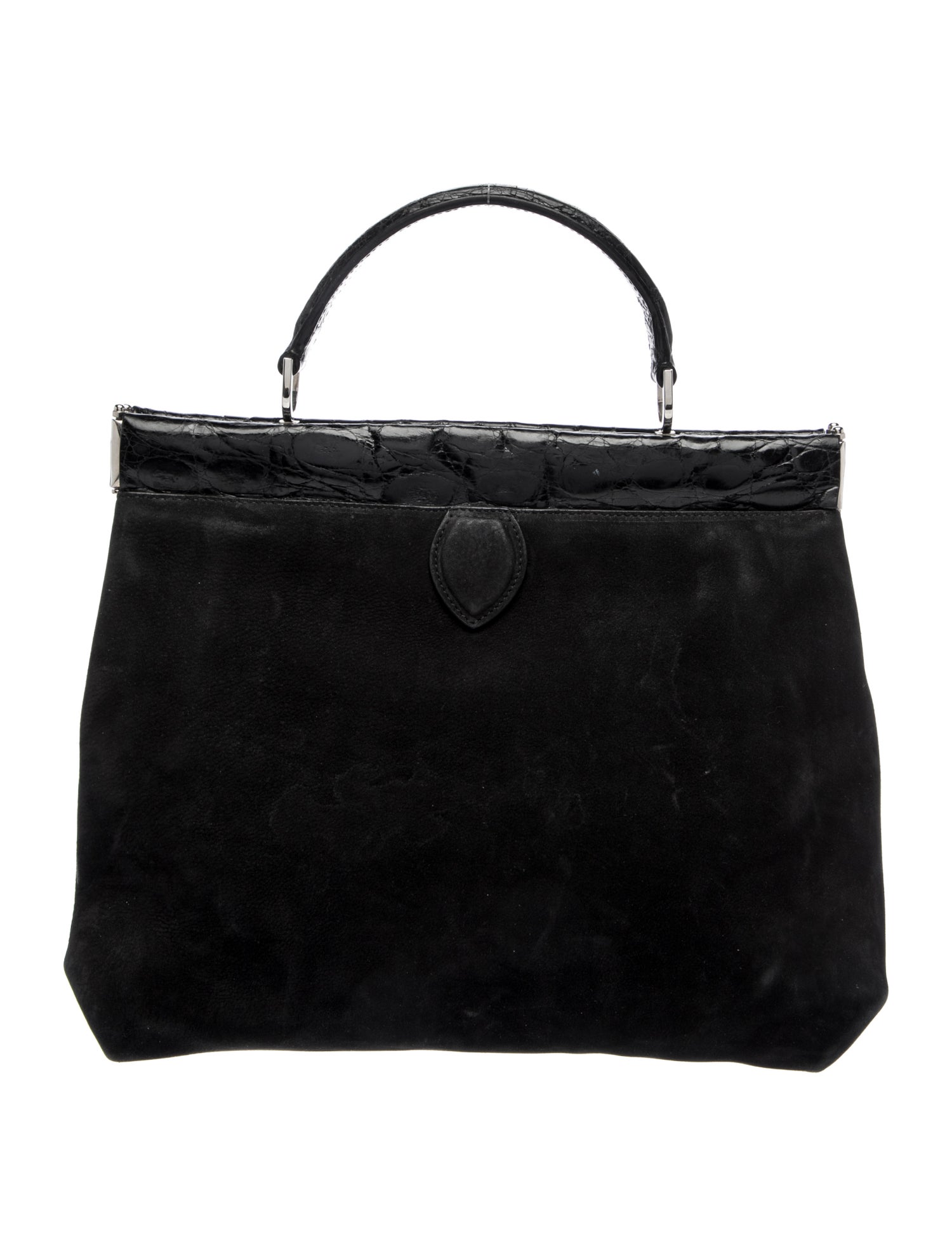 Alaïa Suede Top Handle Bag