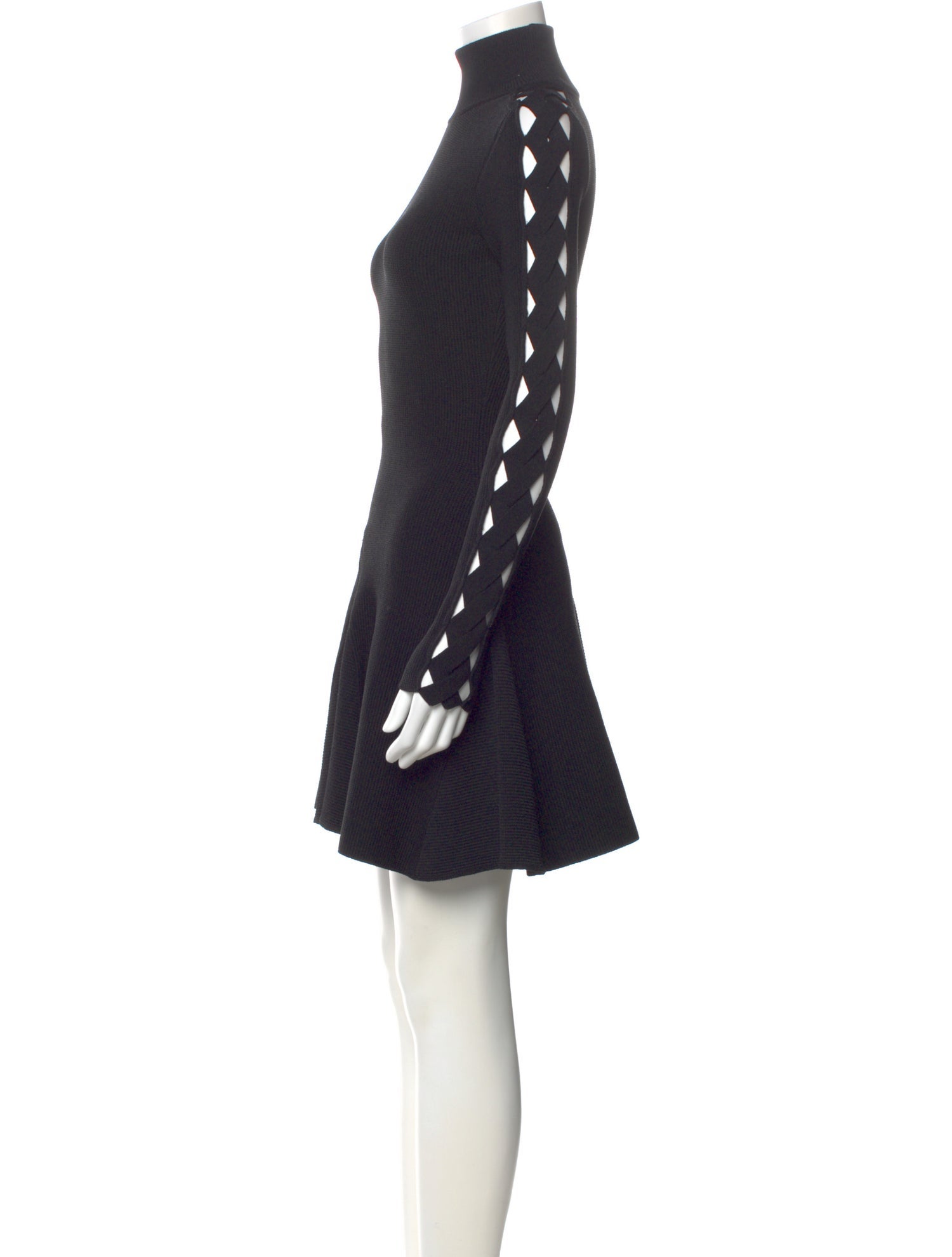 Alaïa Turtleneck Mini Dress