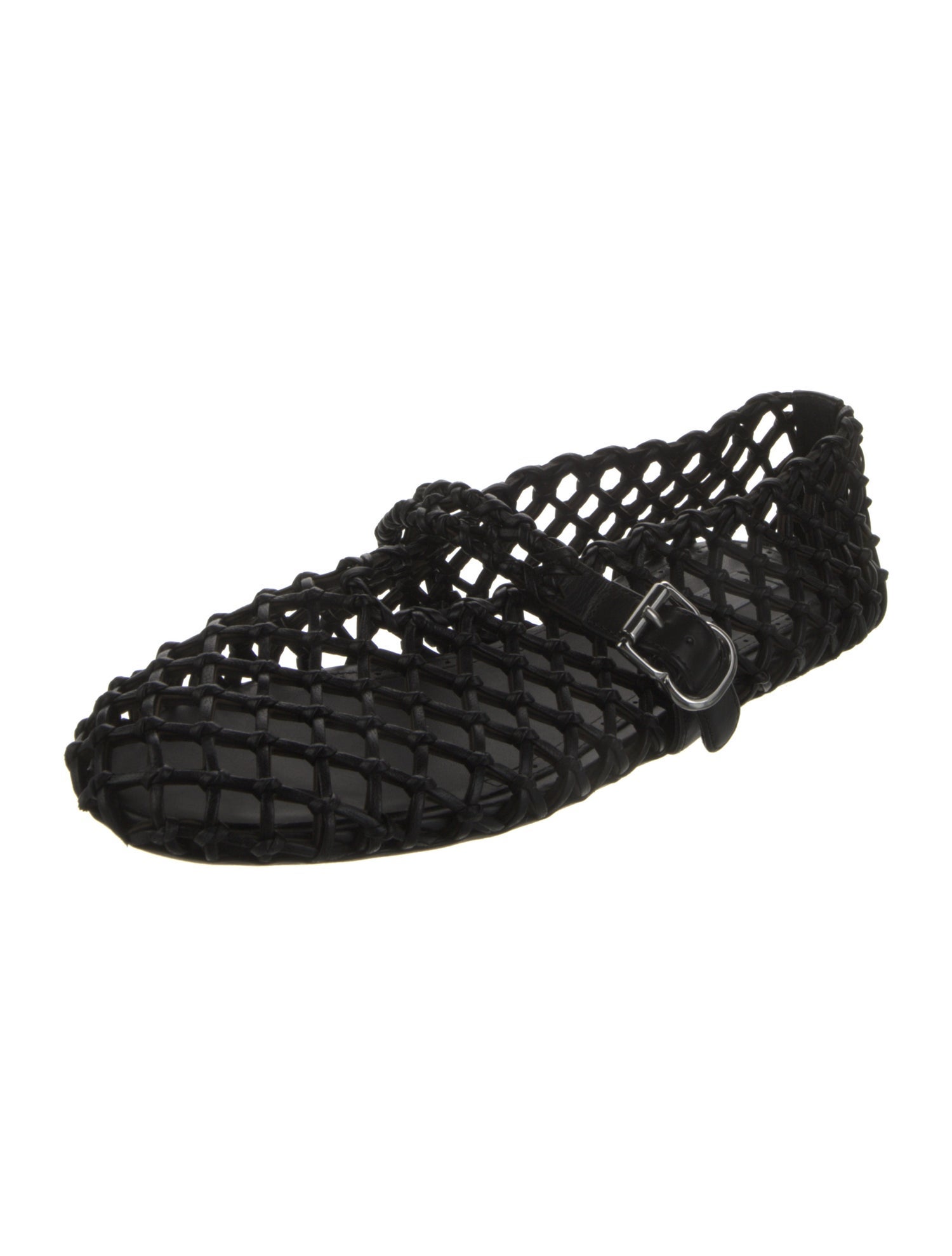 Alaïa Leather Ballet Flats