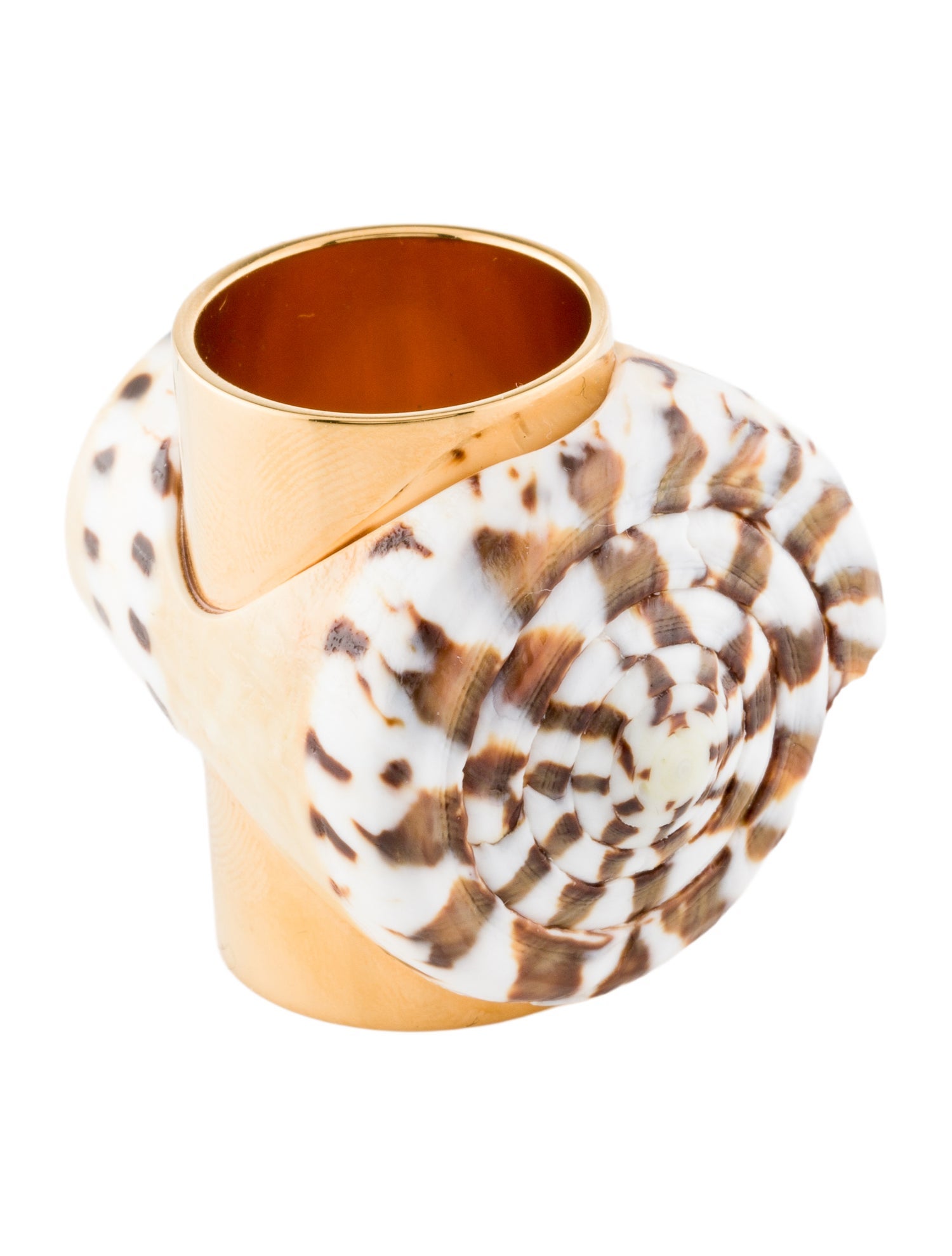 Alaïa Shell Cocktail Ring