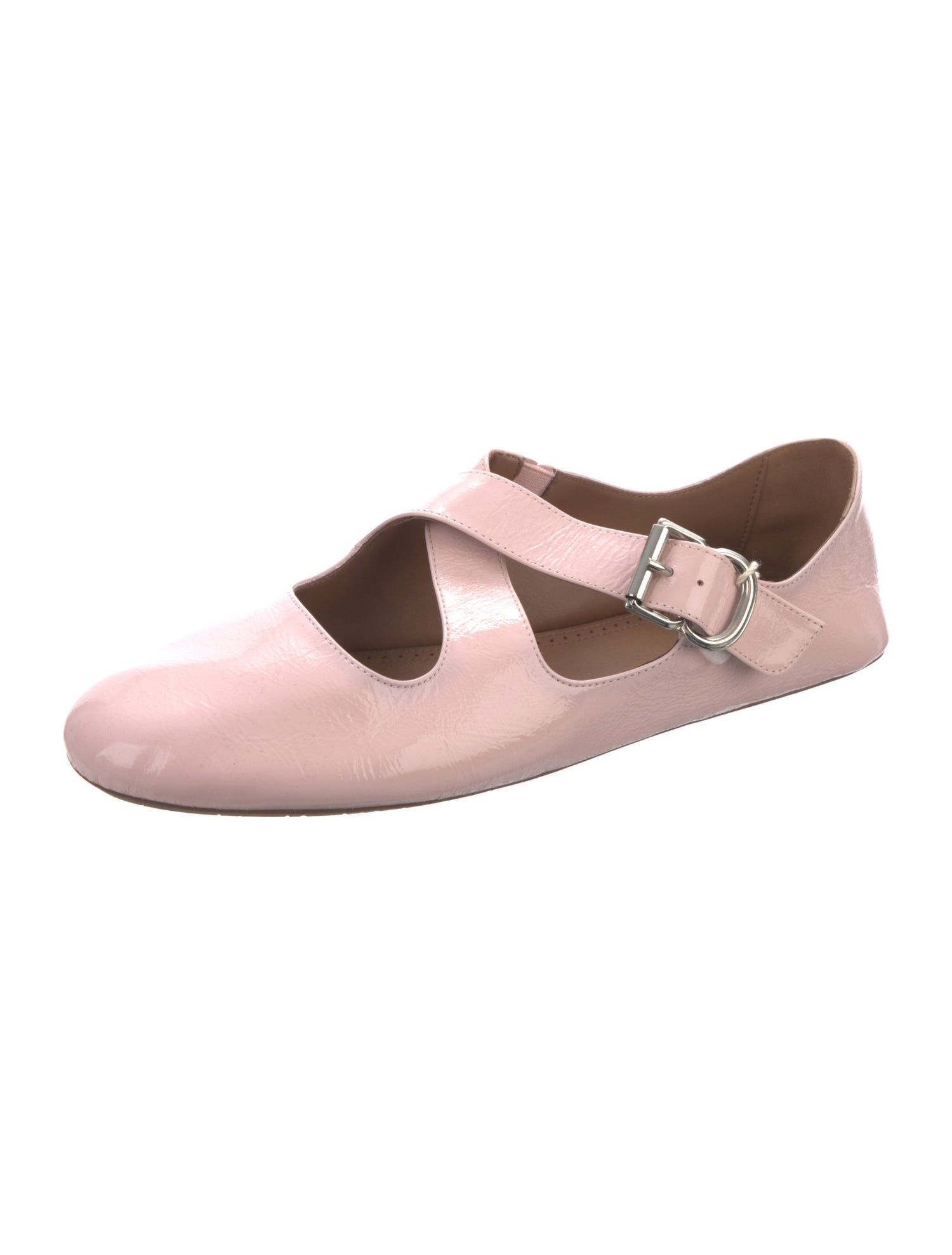 Alaïa Leather Ballet Flats
