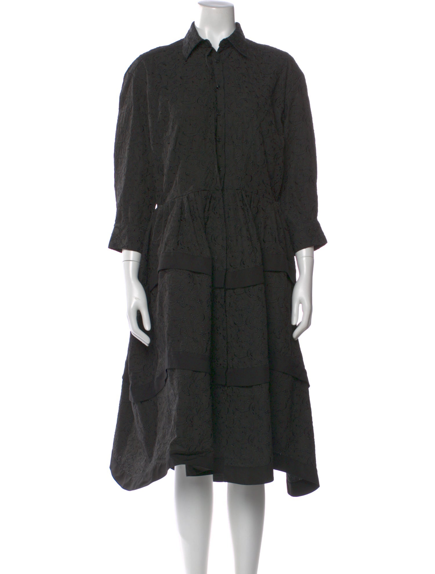 Alaïa Printed Midi Length Dress