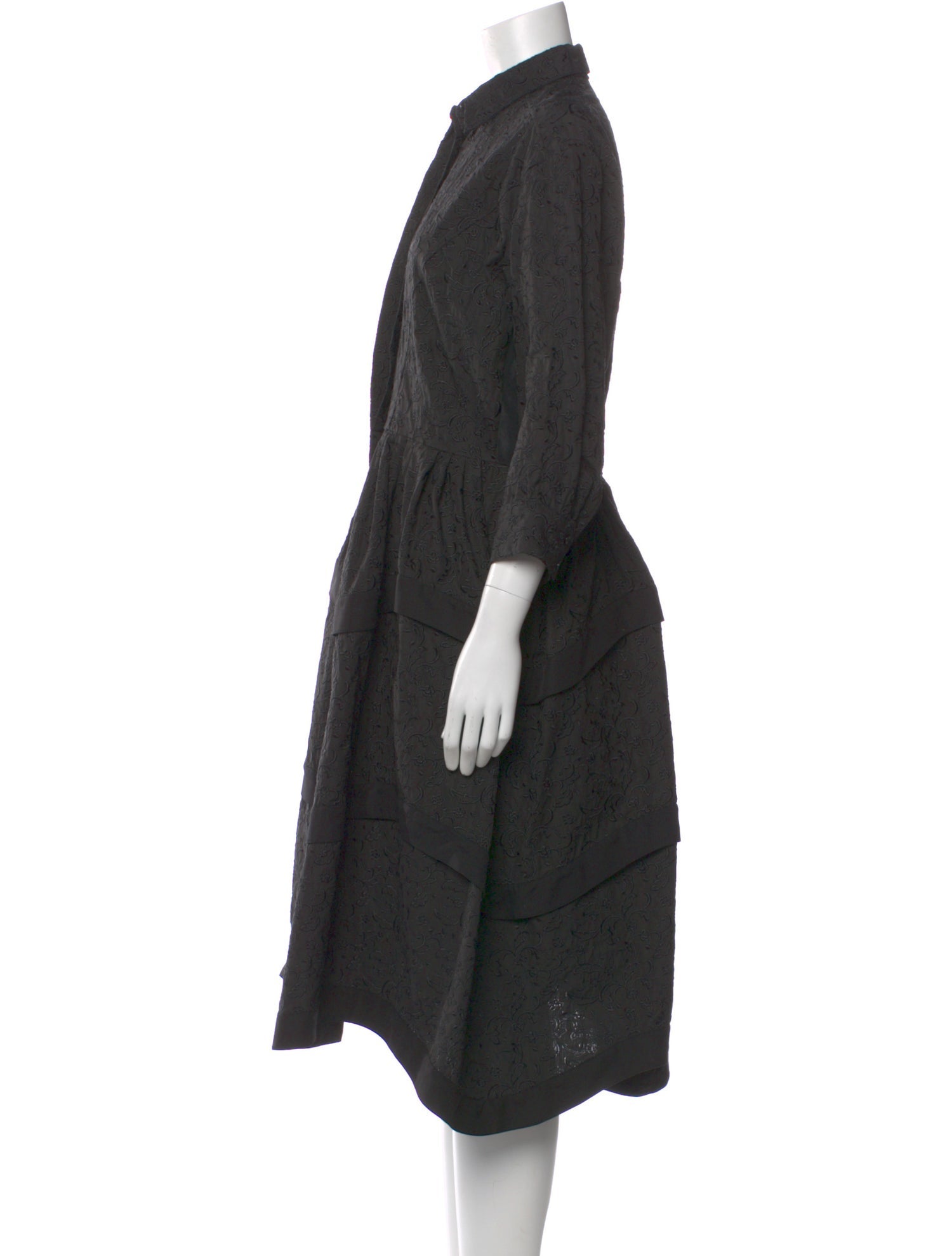 Alaïa Printed Midi Length Dress