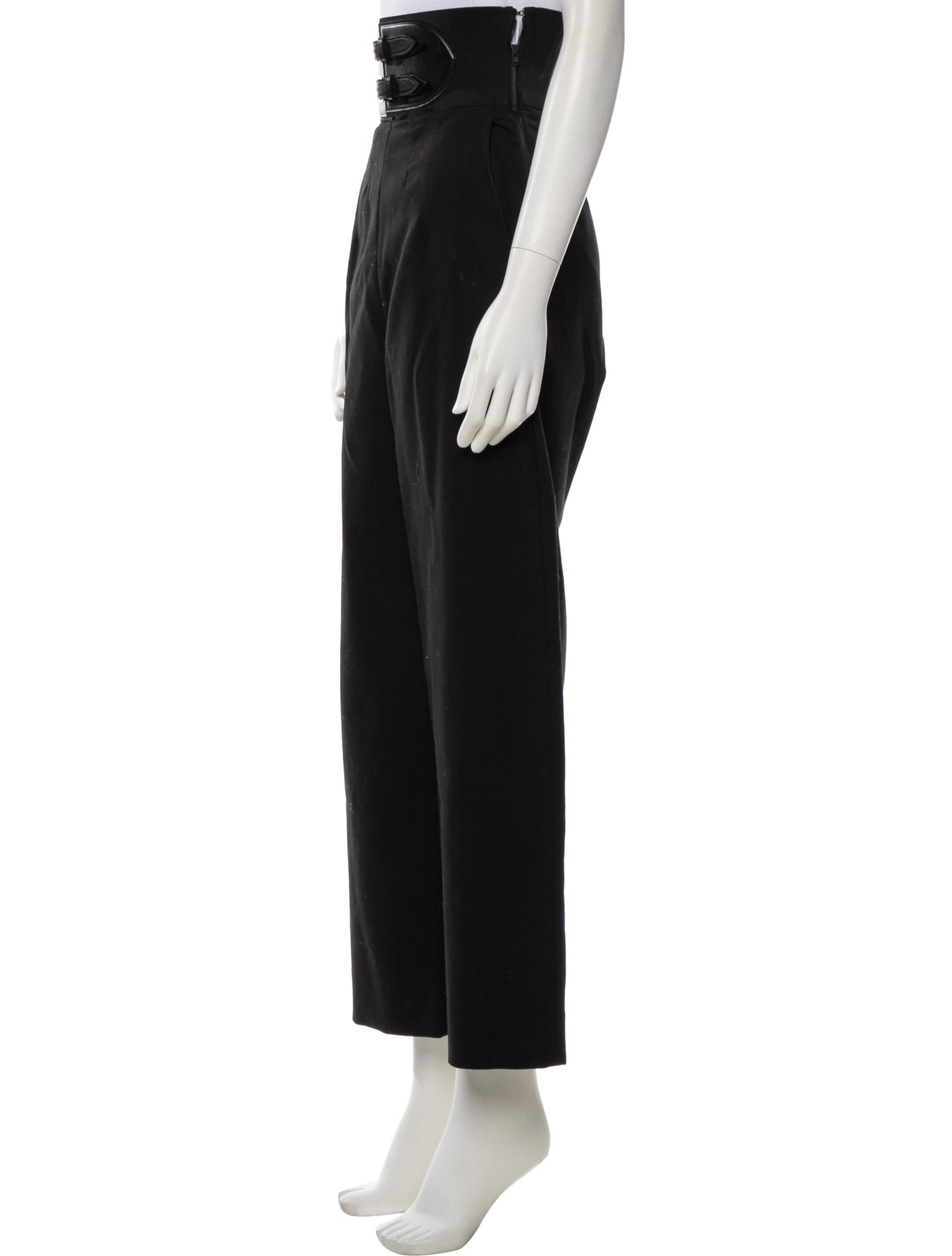Alaïa Wide Leg Pants