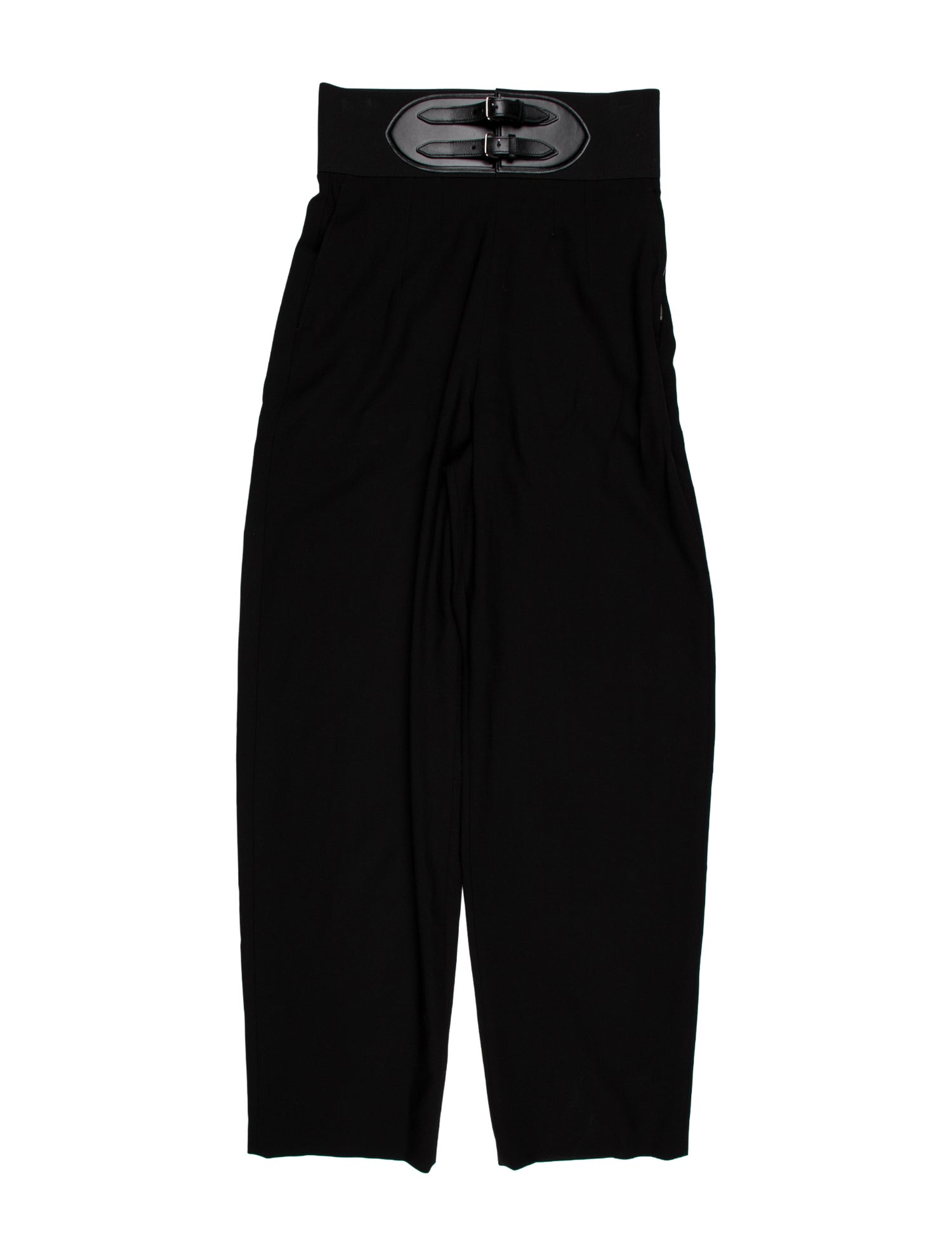 Alaïa Virgin Wool Wide Leg Pants w/ Tags
