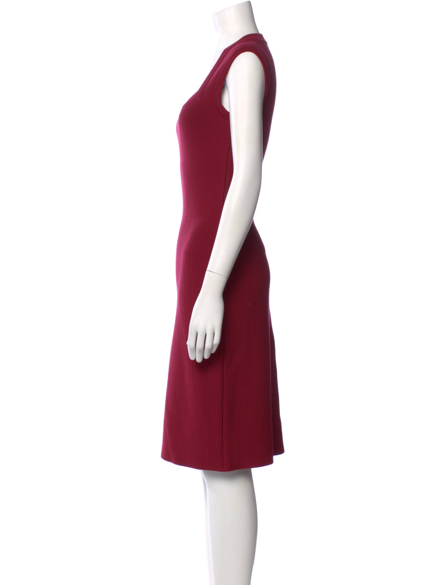 Alaïa Wool Knee-Length Dress