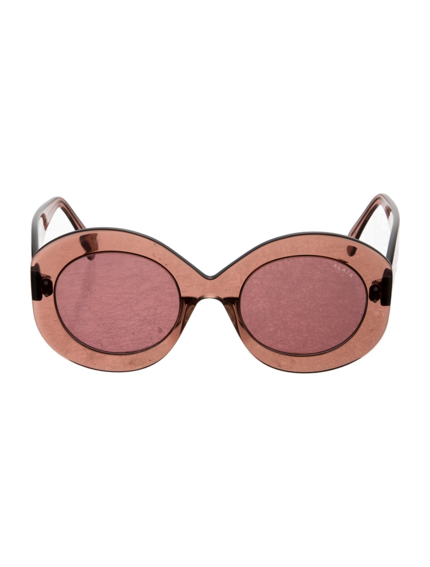 Alaïa Aviator Tinted Sunglasses