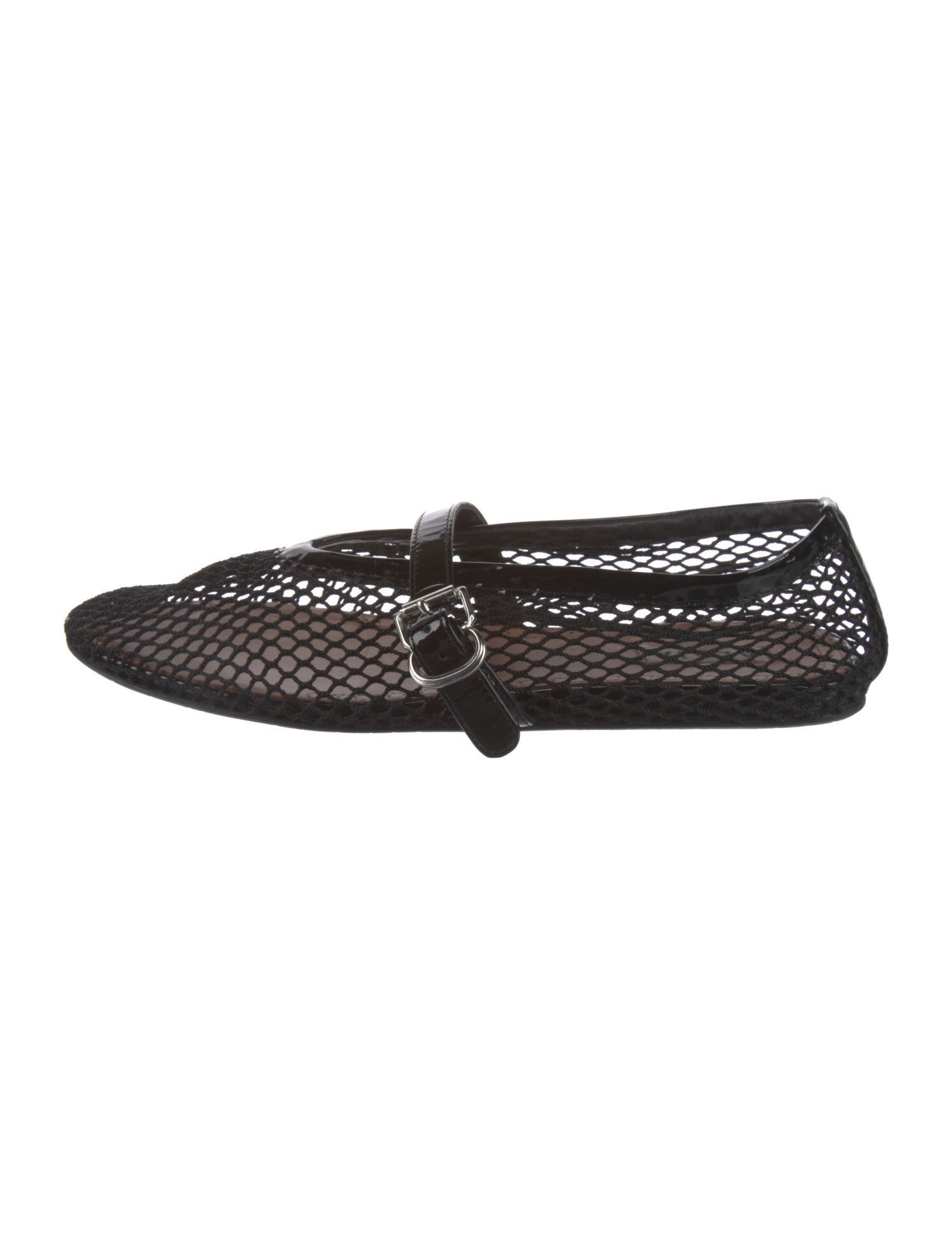 Alaïa Mesh Mary Jane Flats