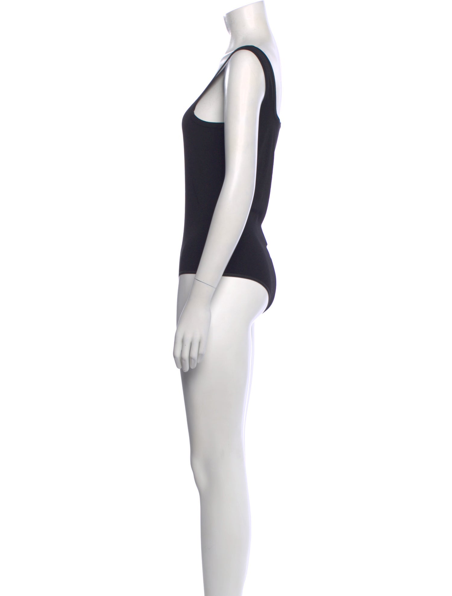 Alaïa Scoop Neck Sleeveless Bodysuit