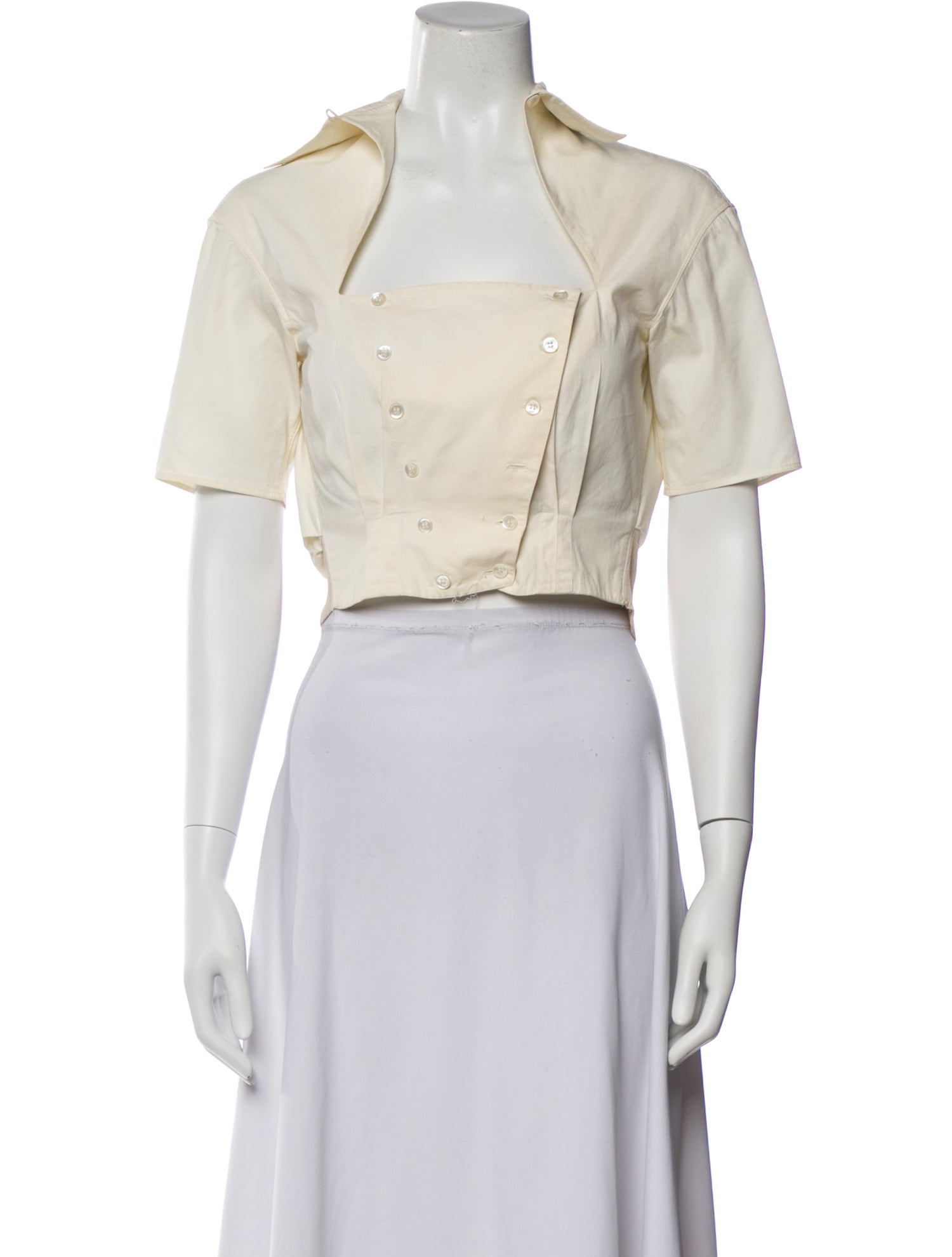 Alaïa Vintage 1990 Crop Top