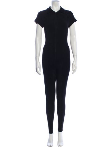 Pre-owned Alaïa Jumpsuit In Blue