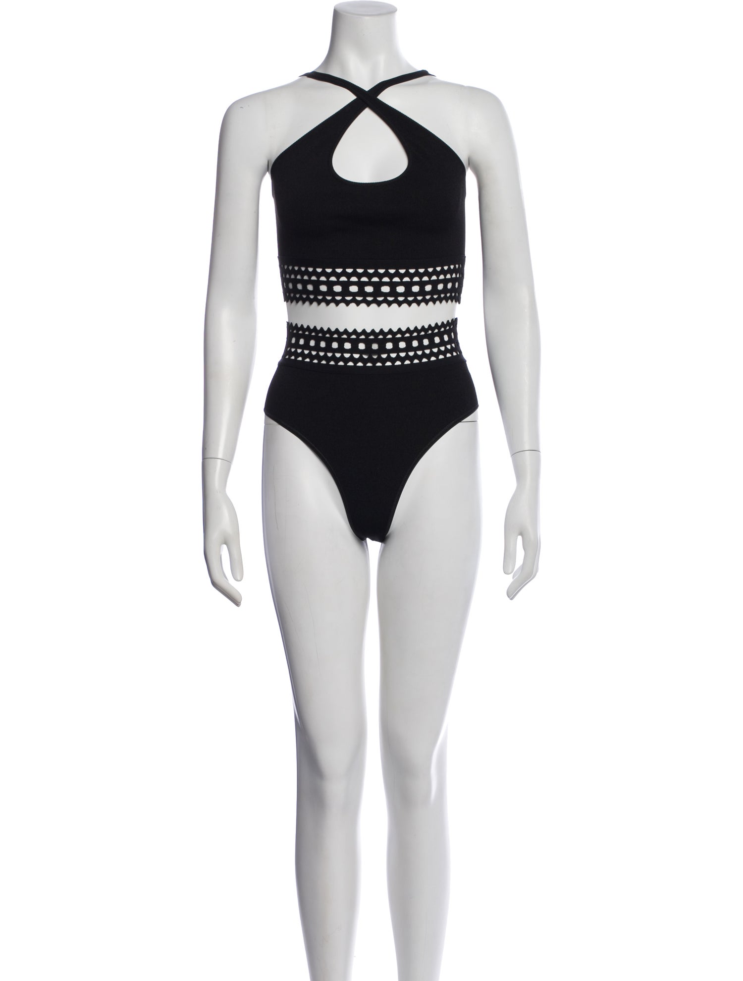 Alaïa Cutout Accent Bikini