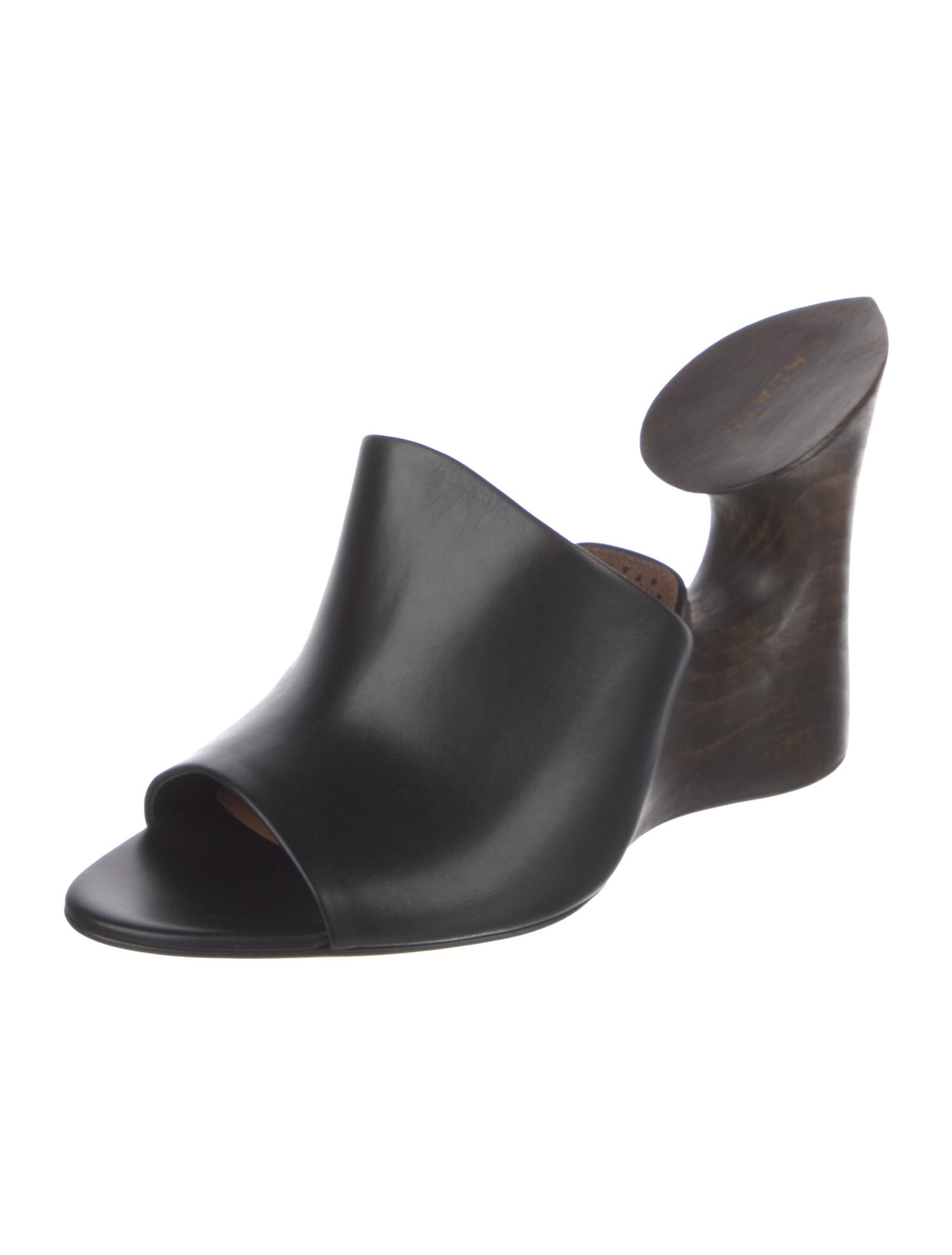 Alaïa Leather Slides