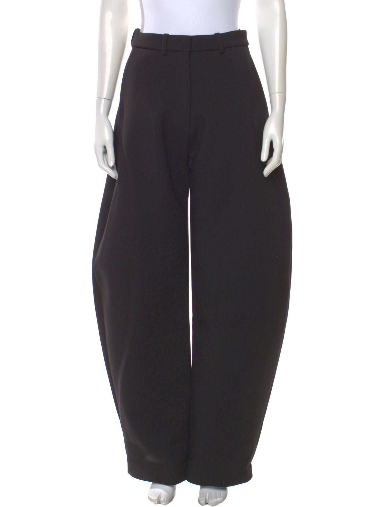 Alaïa Virgin Wool Wide Leg Pants