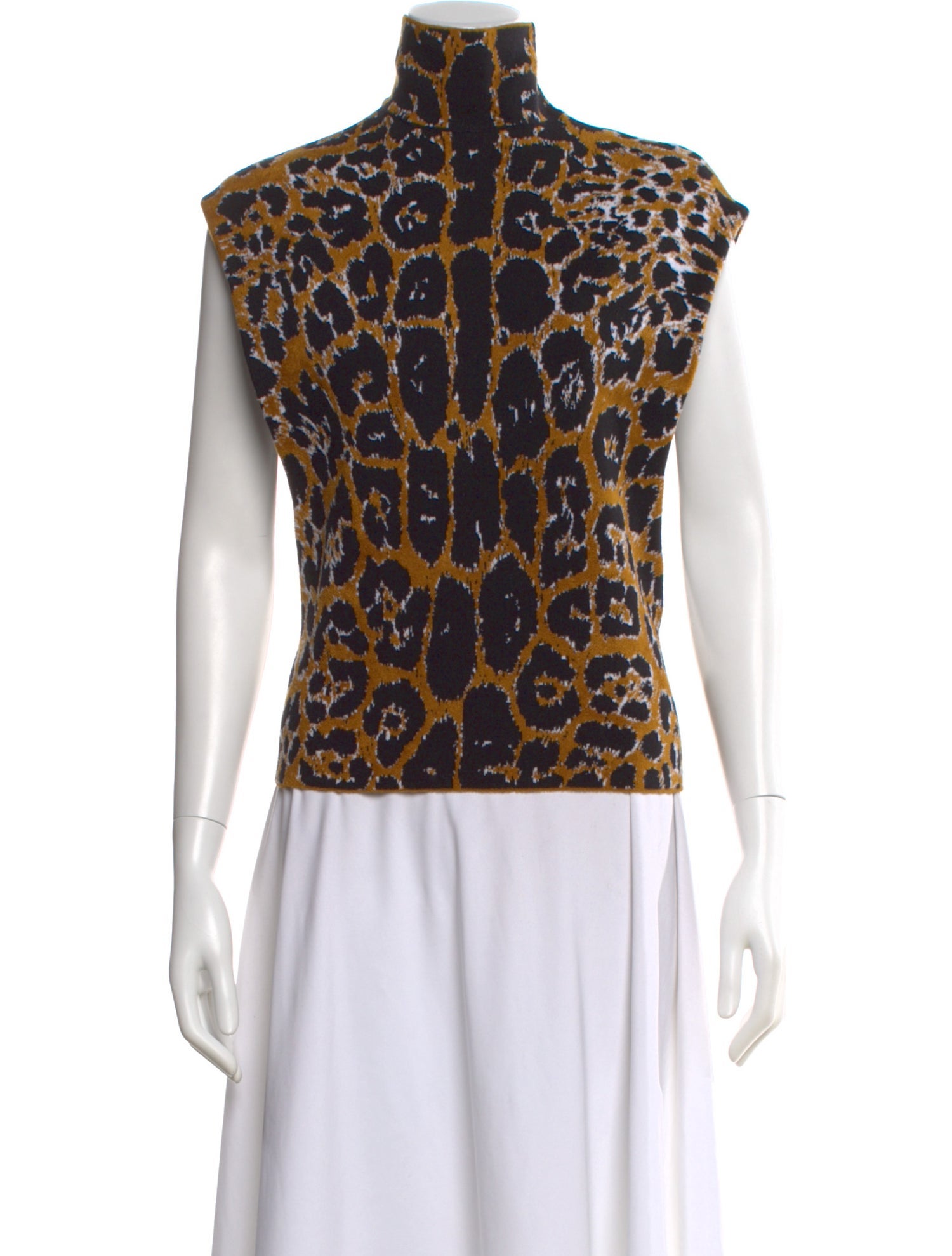 Alaïa 2024 Animal Print Top w/ Tags