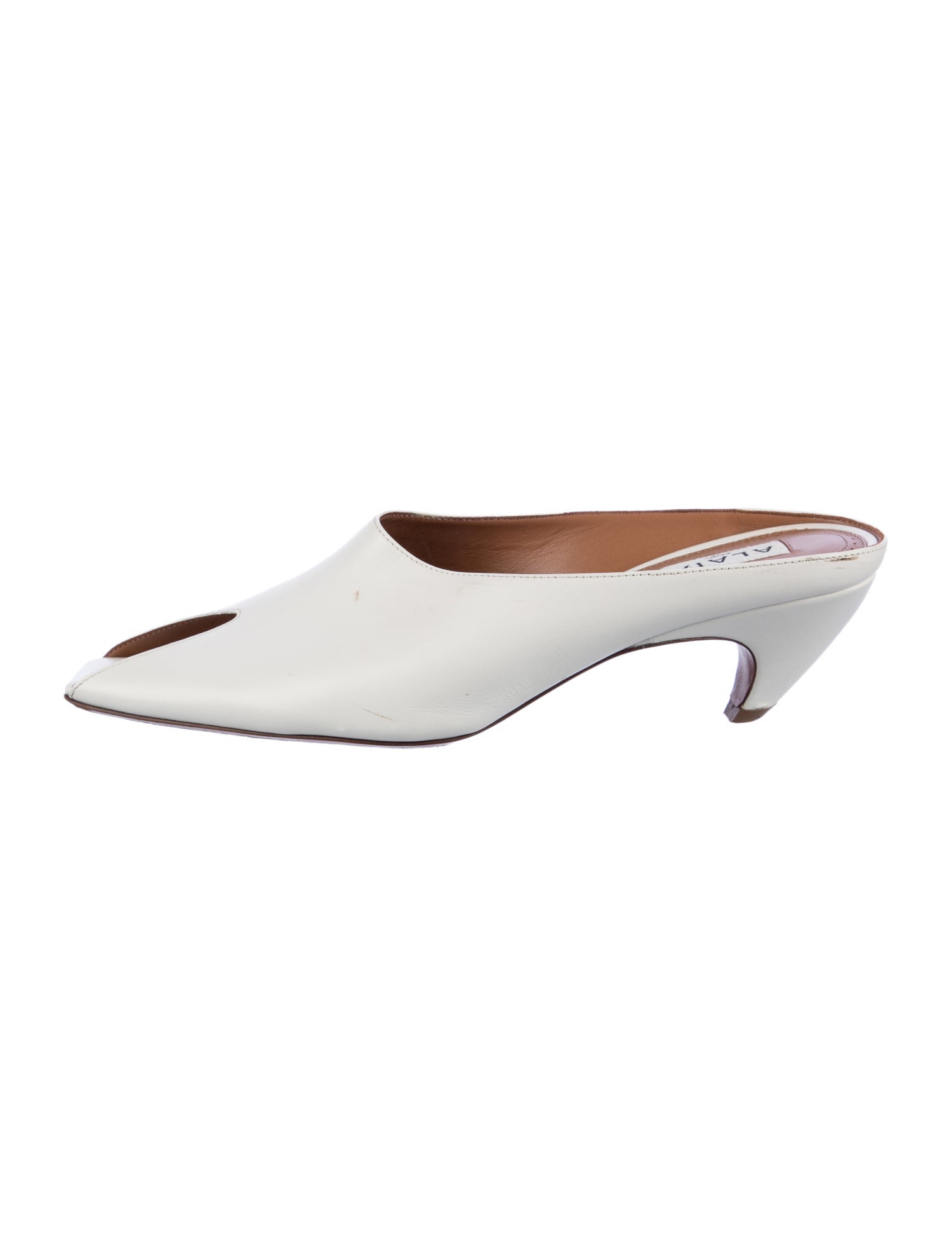 Alaïa Leather Mules