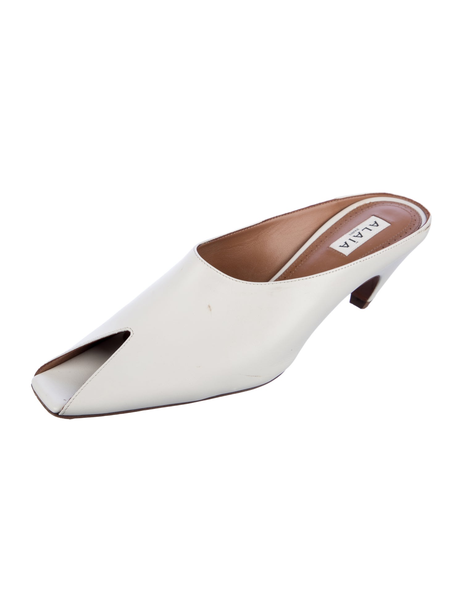 Alaïa Leather Mules