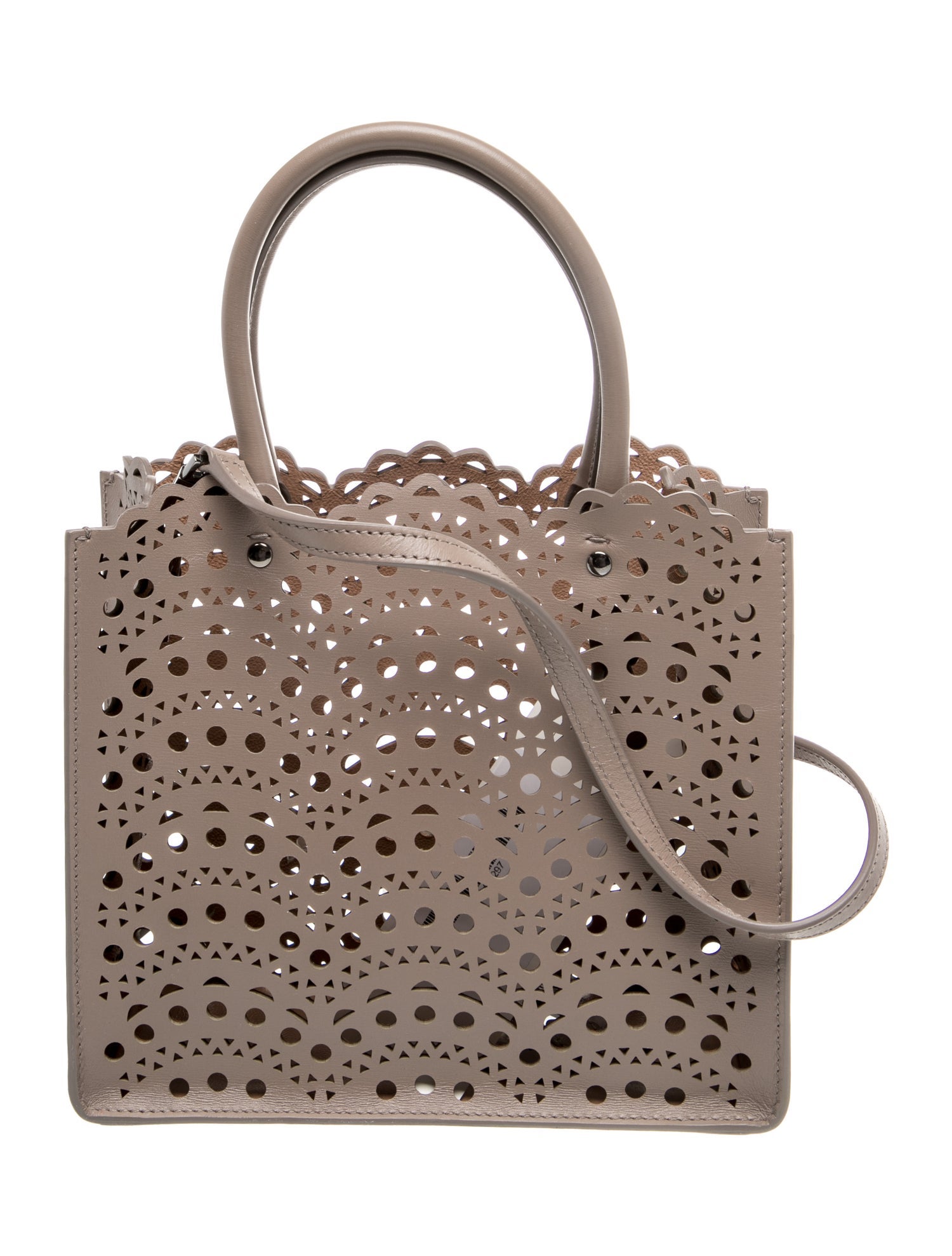 Alaïa Leather Garance - Totes, Handbags - AL2115297 | The RealReal