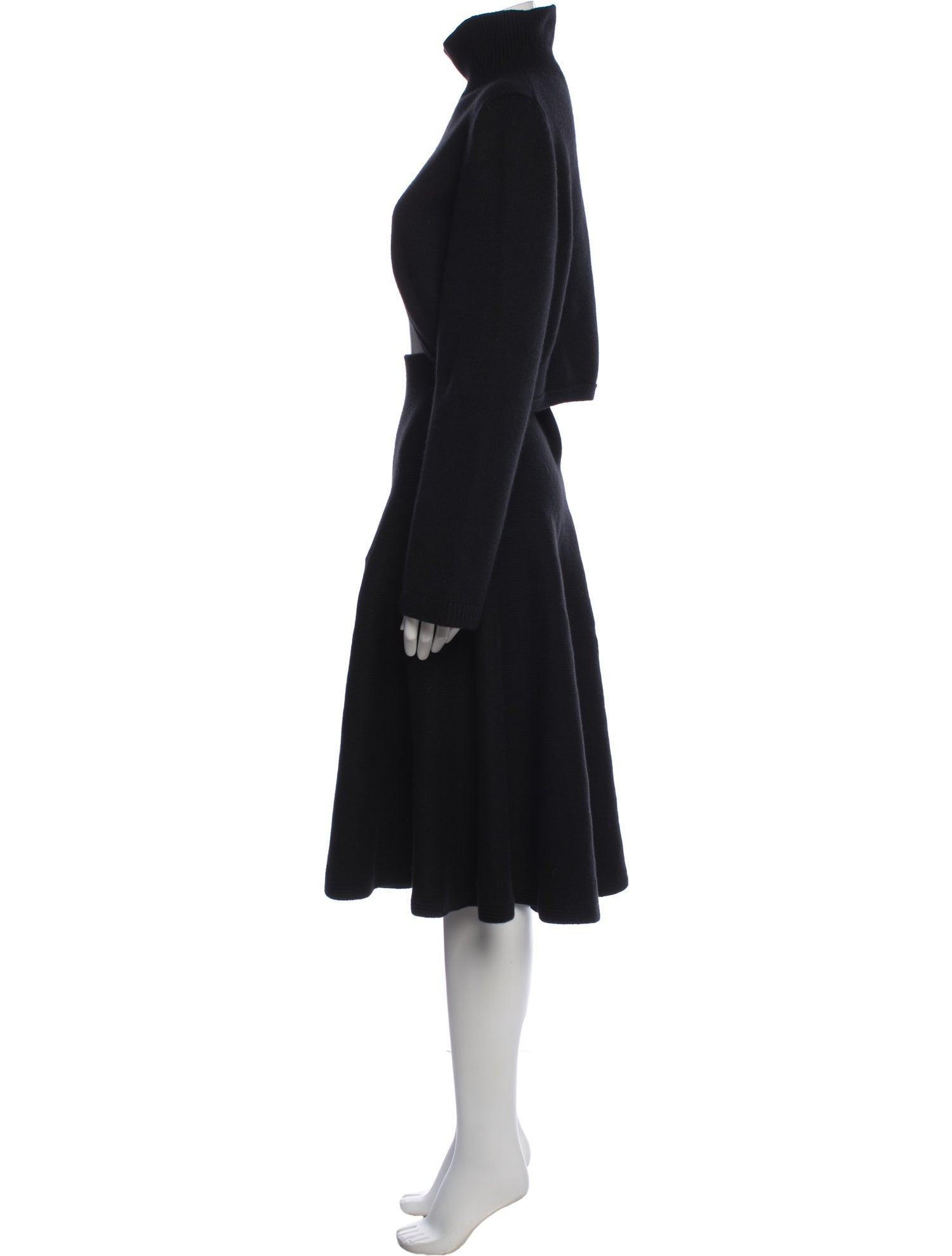 Alaïa 2025 Cashmere Skirt Set