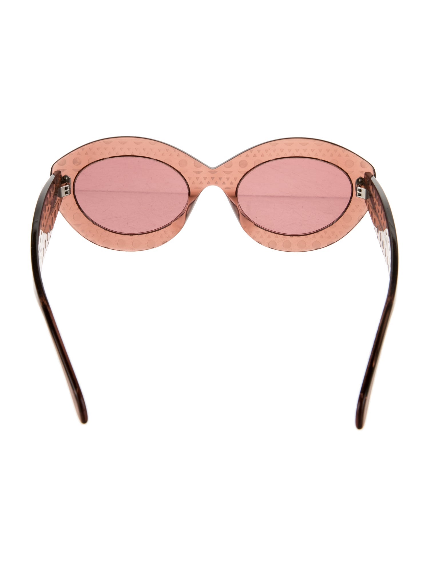 Alaïa Oversize Tinted Sunglasses