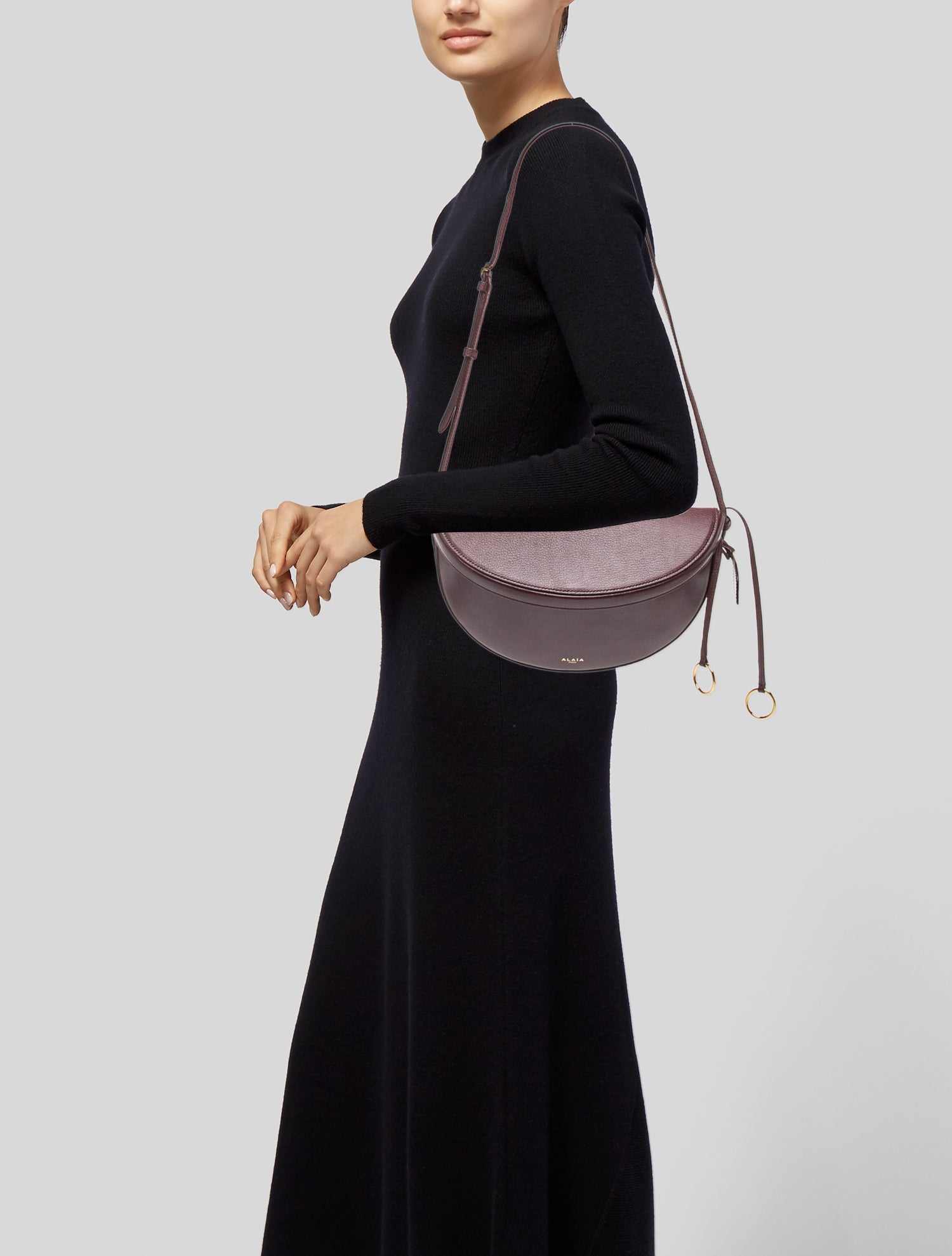 Alaïa Leather Hip East West