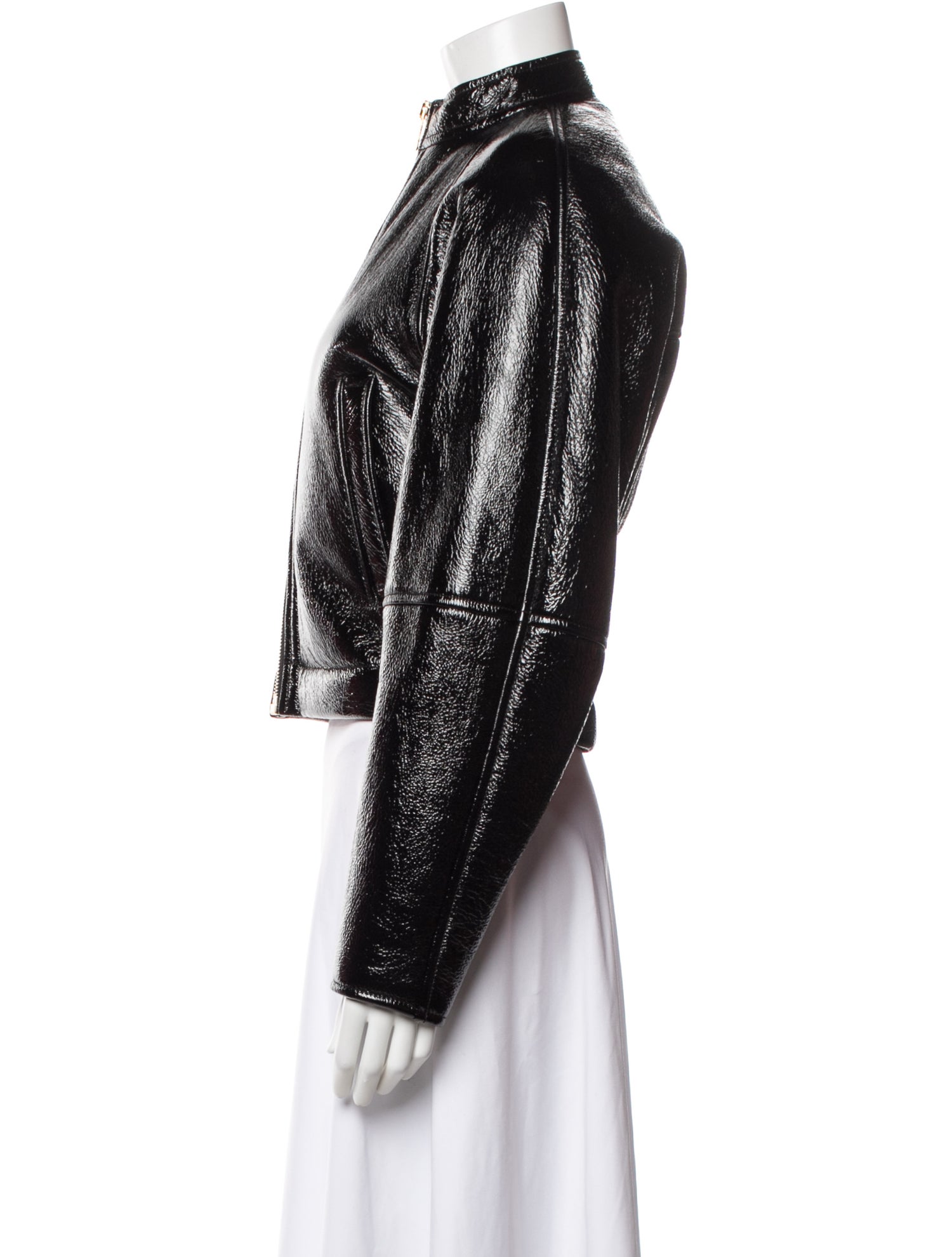 Alaïa Leather Biker Jacket w/ Tags