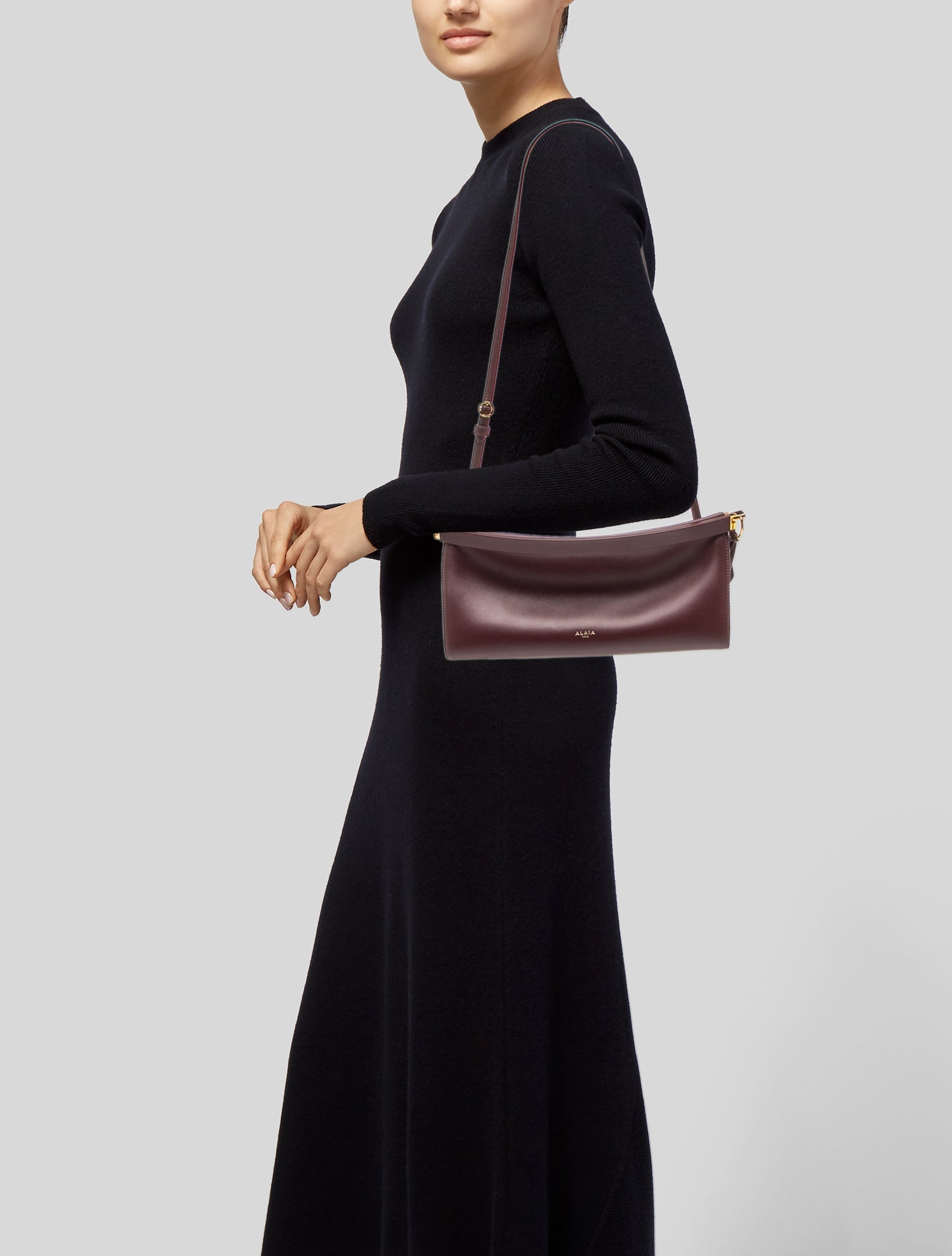 Proenza Schouler White Label Stanton Leather Sling Bag - Black