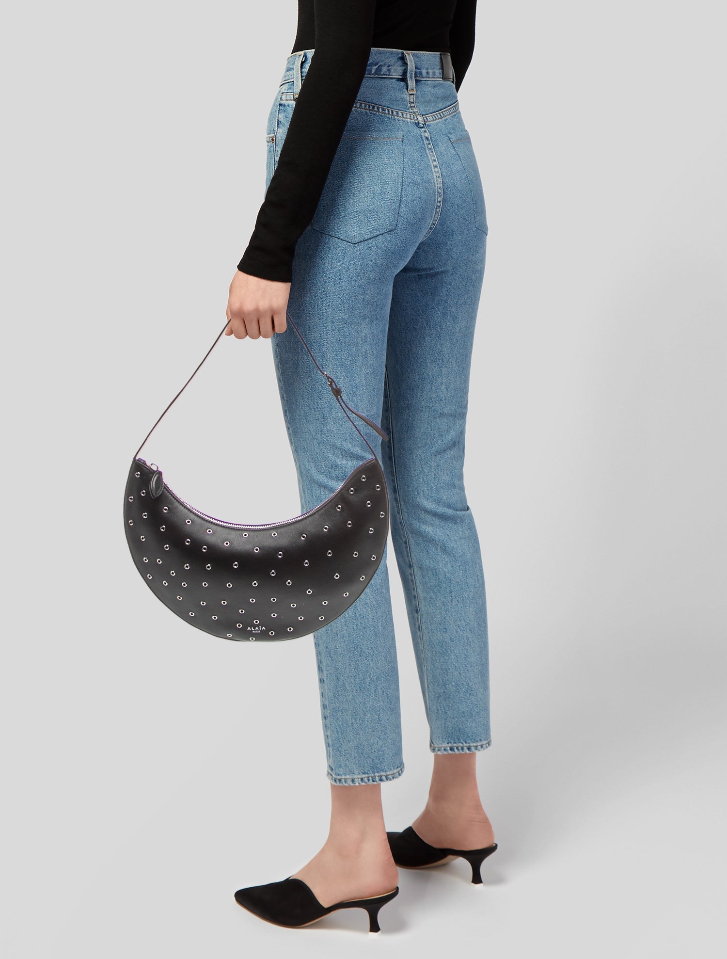 Alaïa Leather Le Demi Lune
