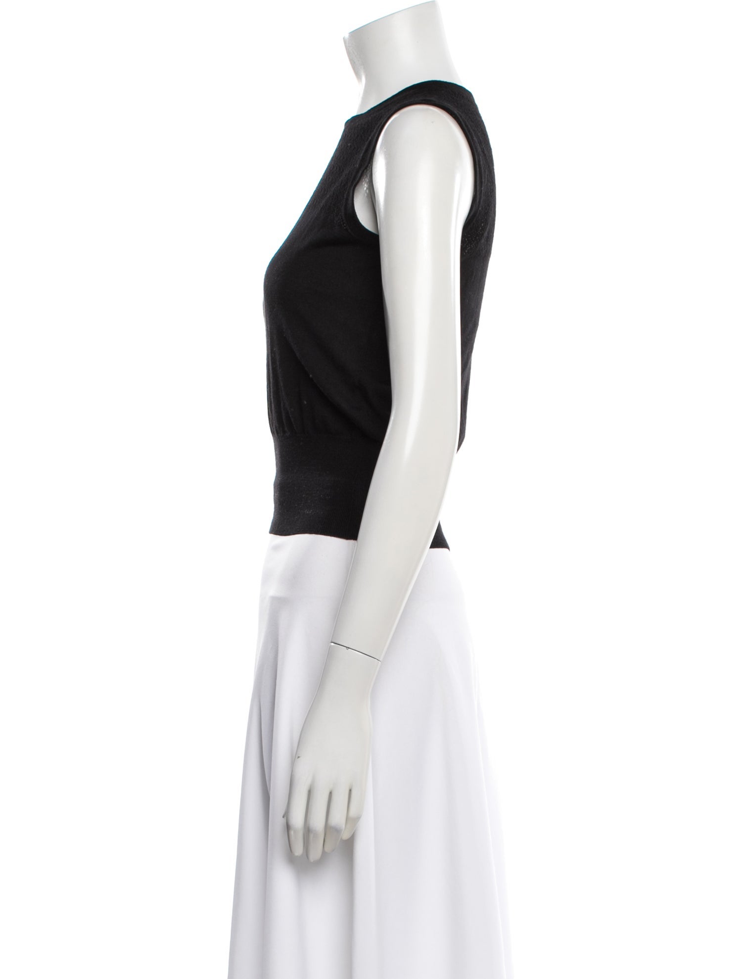 Alaïa Virgin Wool Crew Neck Sweater