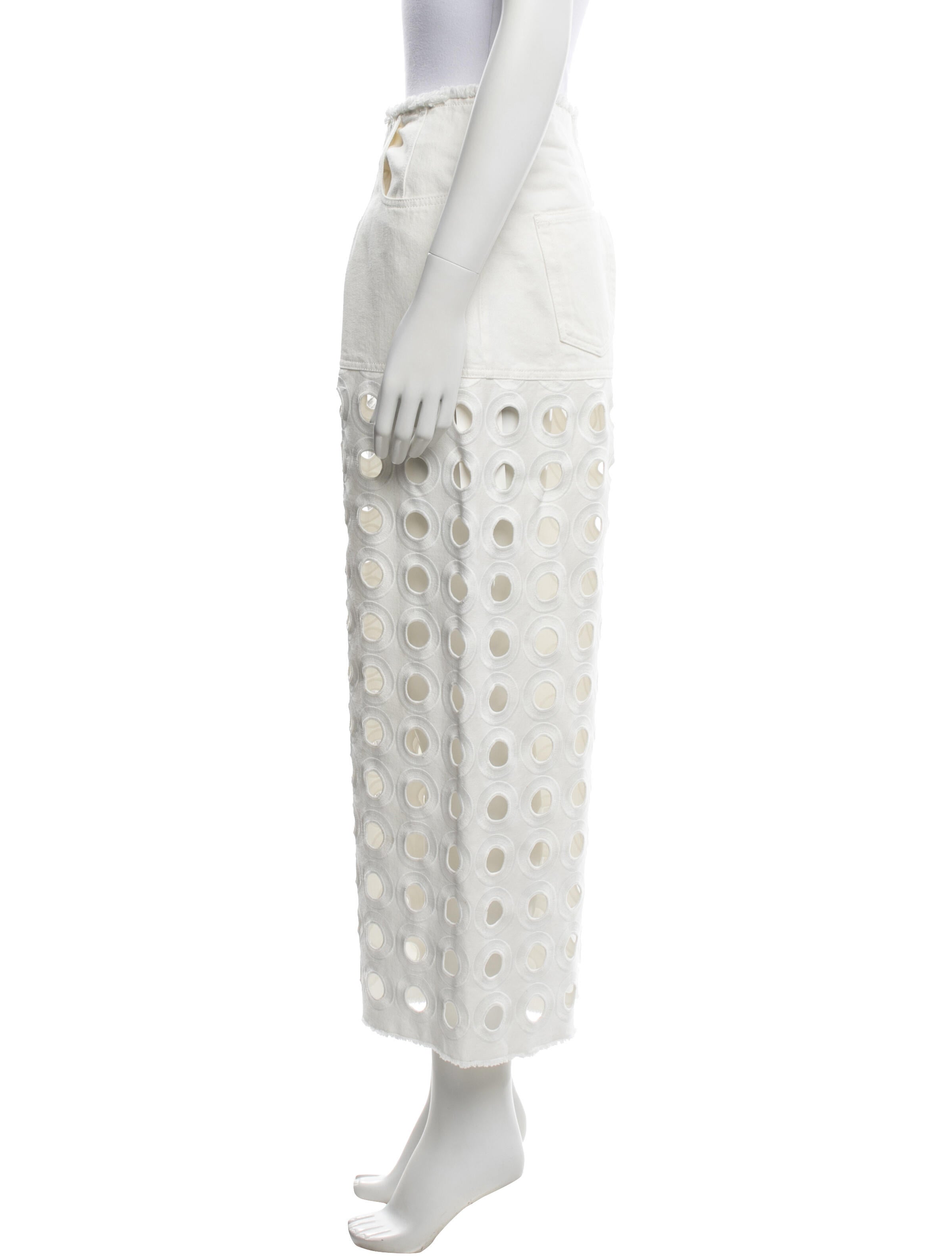 Alaïa Wide Leg Pants