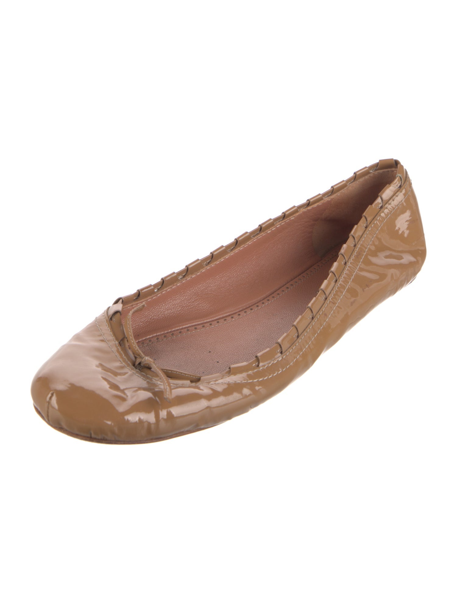 Alaïa Patent Leather Bow Accents